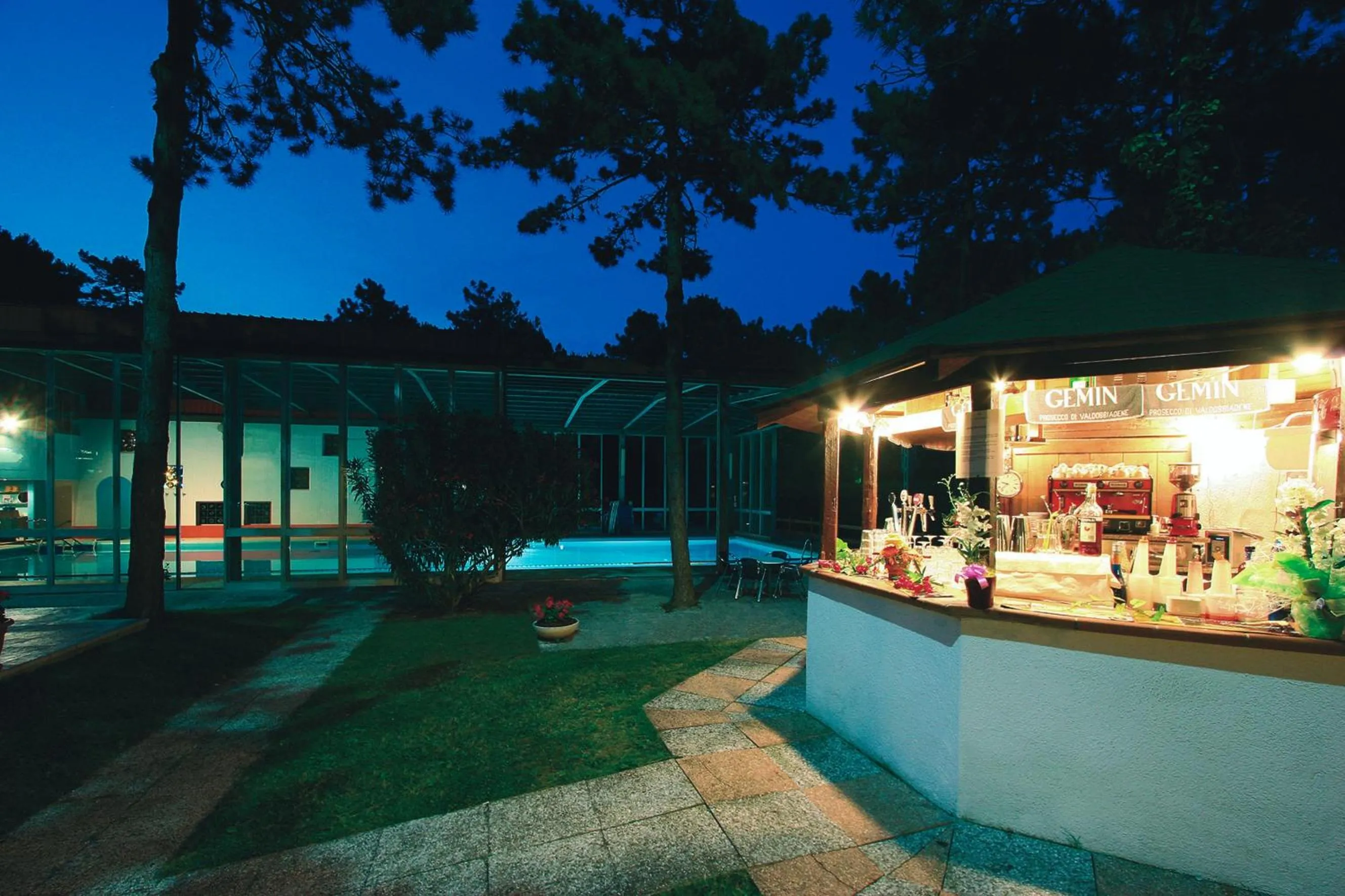Swimming pool in Hotel Meridianus