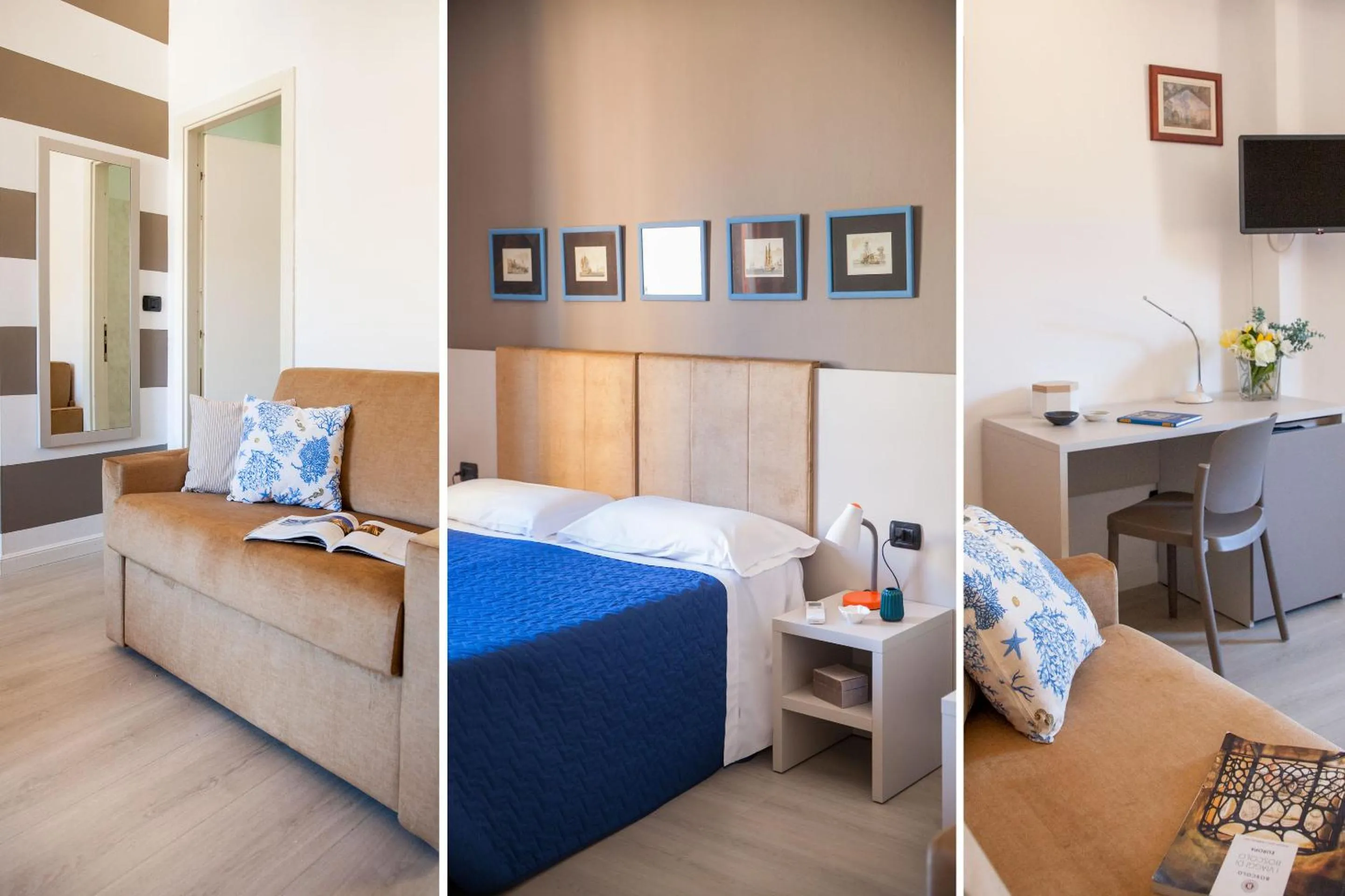 Bed in Albergo La Piazzetta