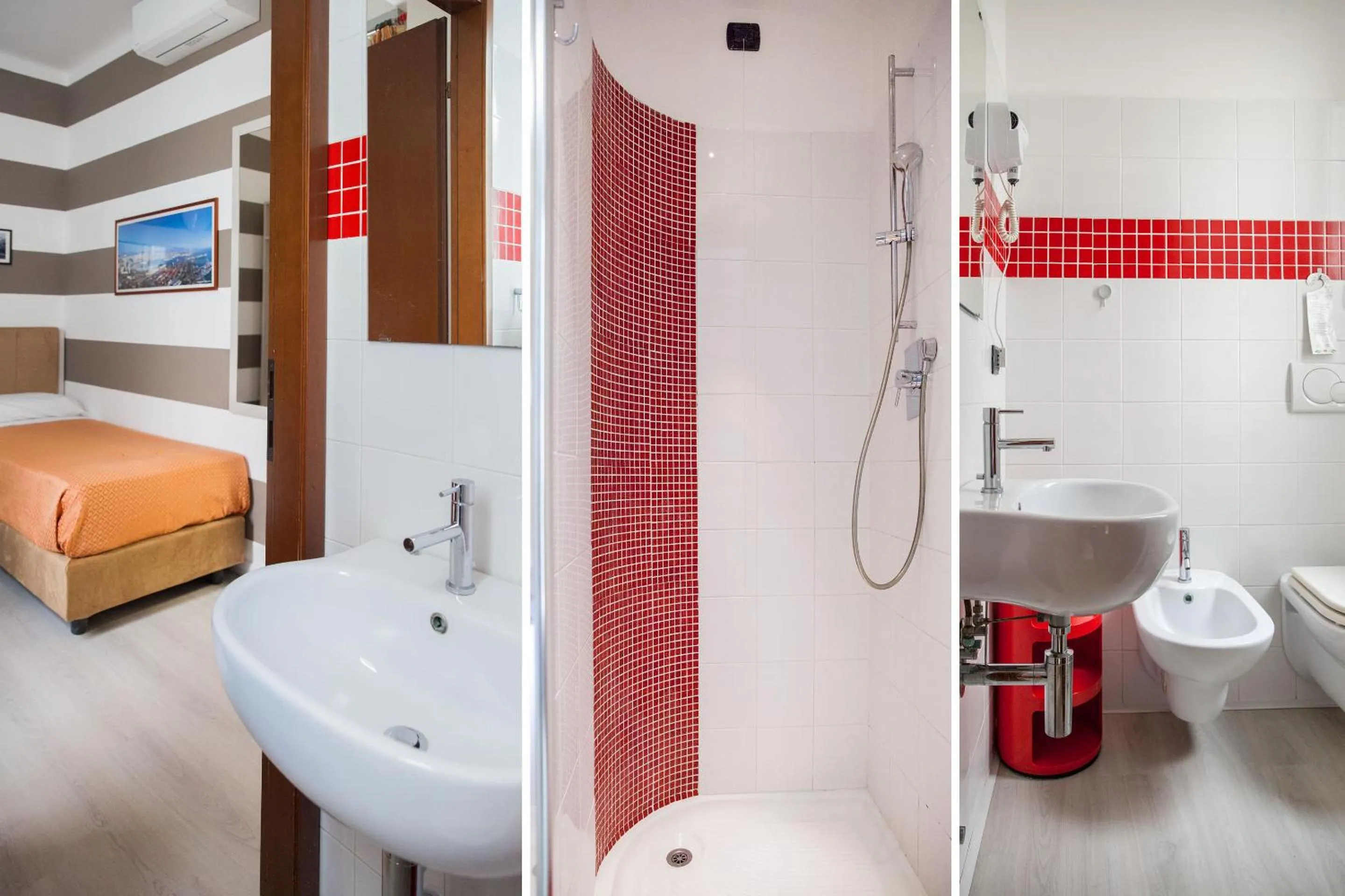 Bed in Albergo La Piazzetta