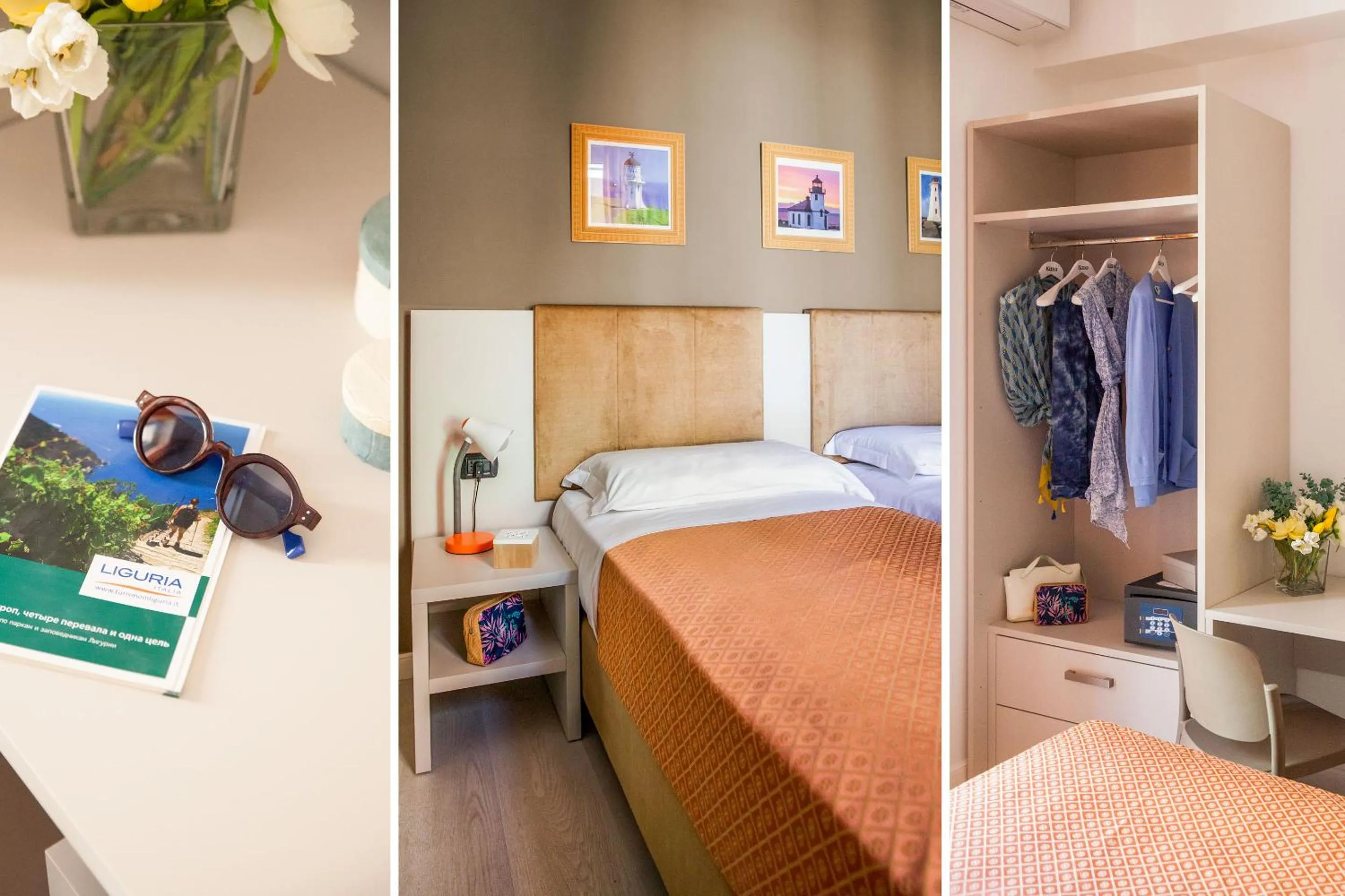 Bed in Albergo La Piazzetta