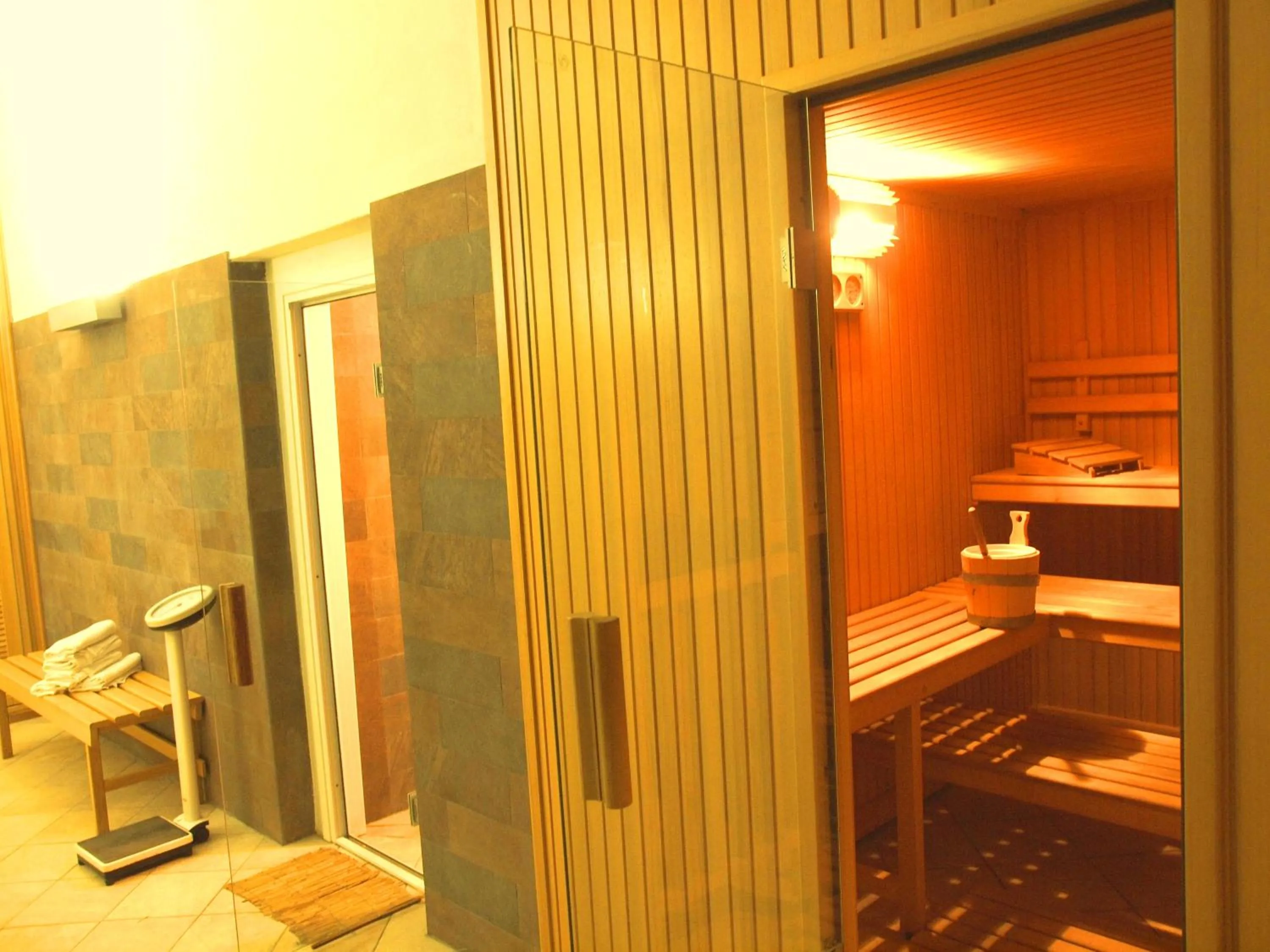 Sauna in Hotel Club Village Maritalia