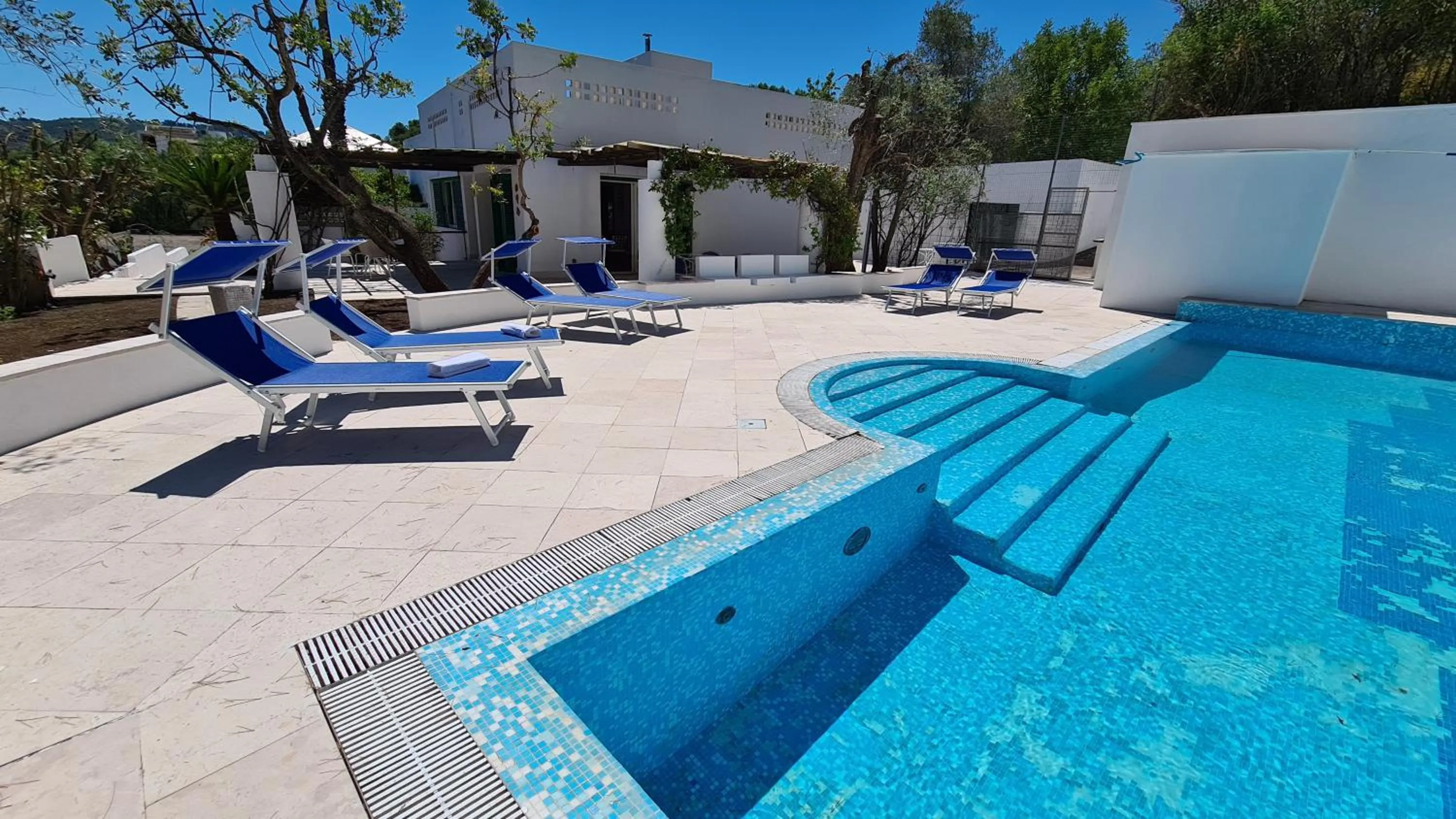 Swimming pool in Hotel Club Village Maritalia