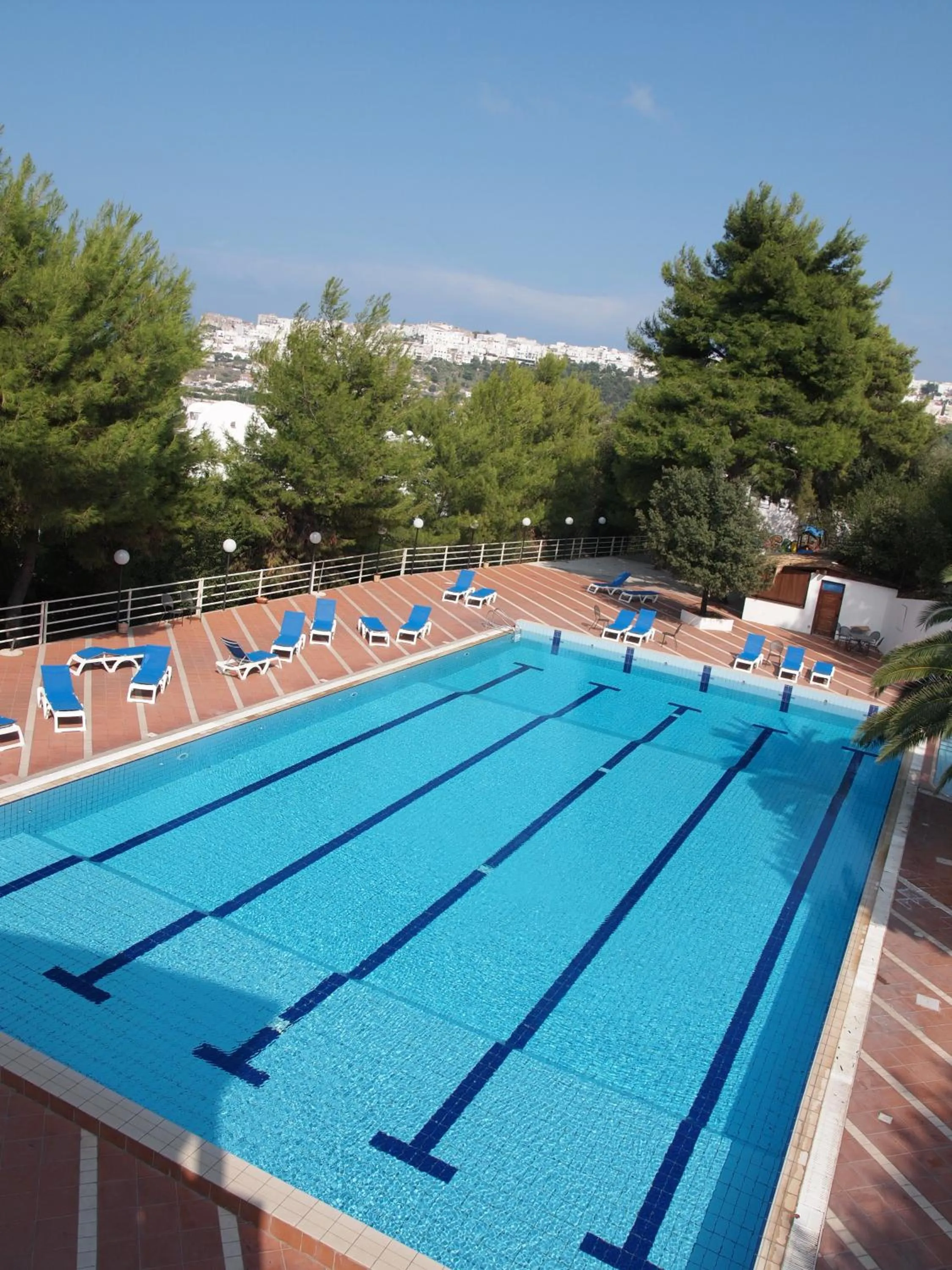 Swimming pool in Hotel Club Village Maritalia