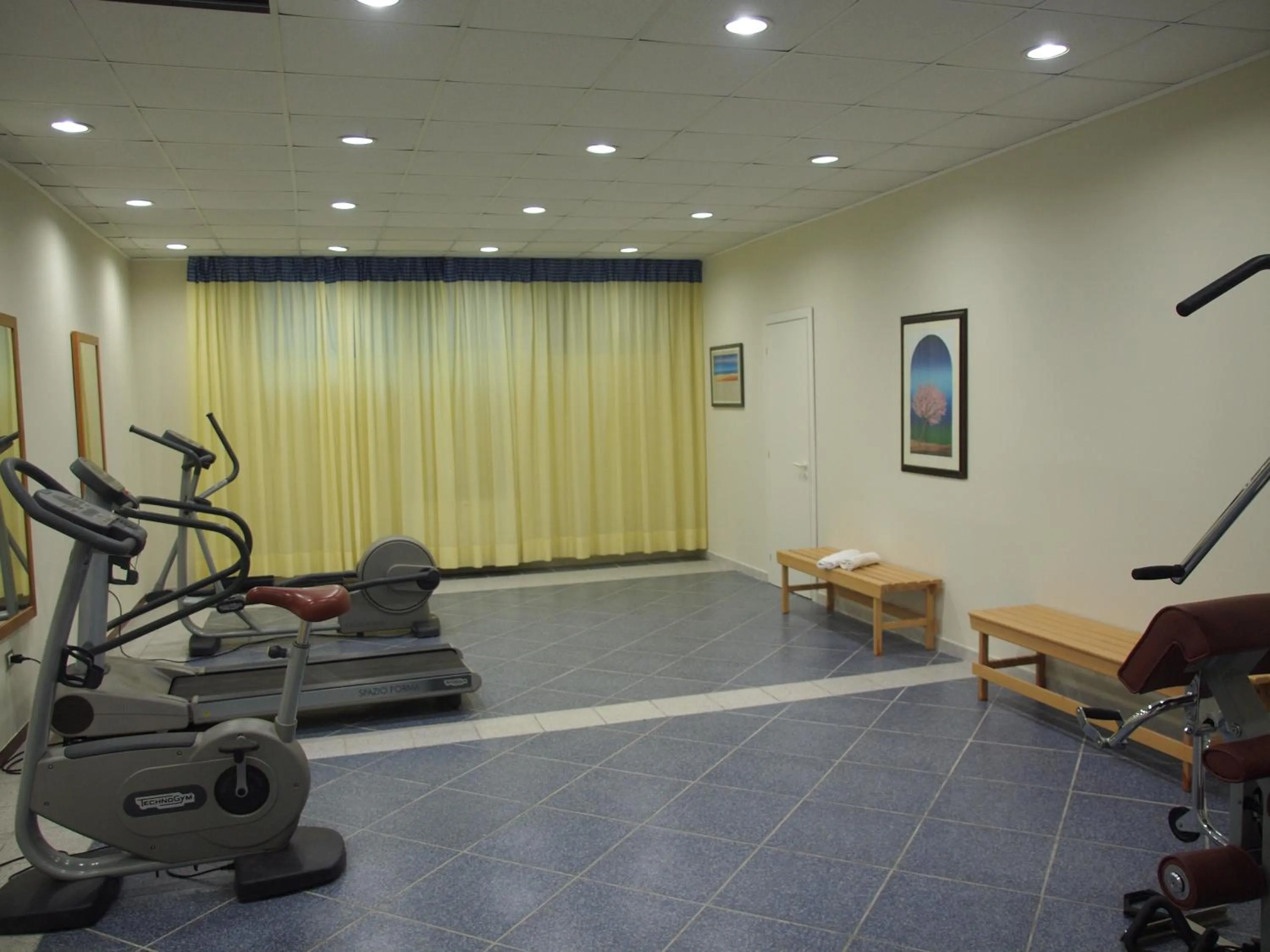 Fitness centre/facilities in Hotel Club Village Maritalia