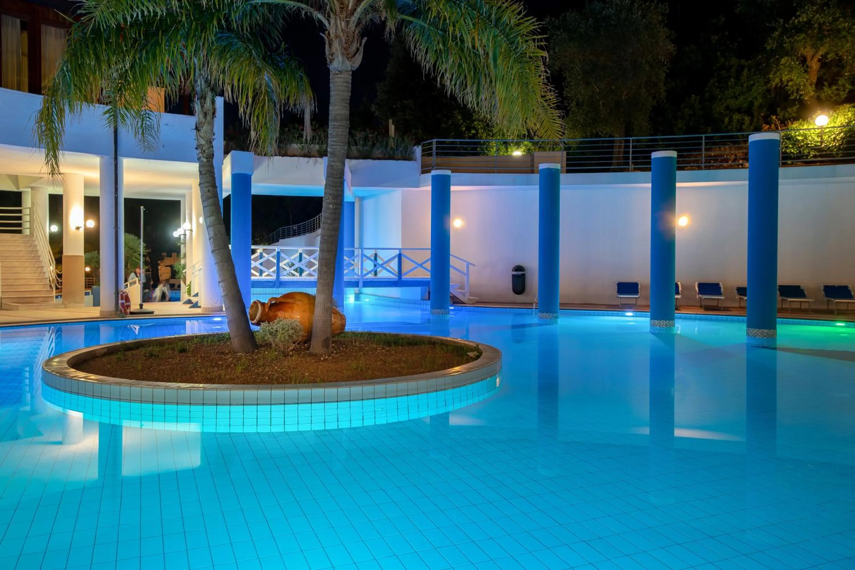 Swimming pool in Hotel Club Village Maritalia