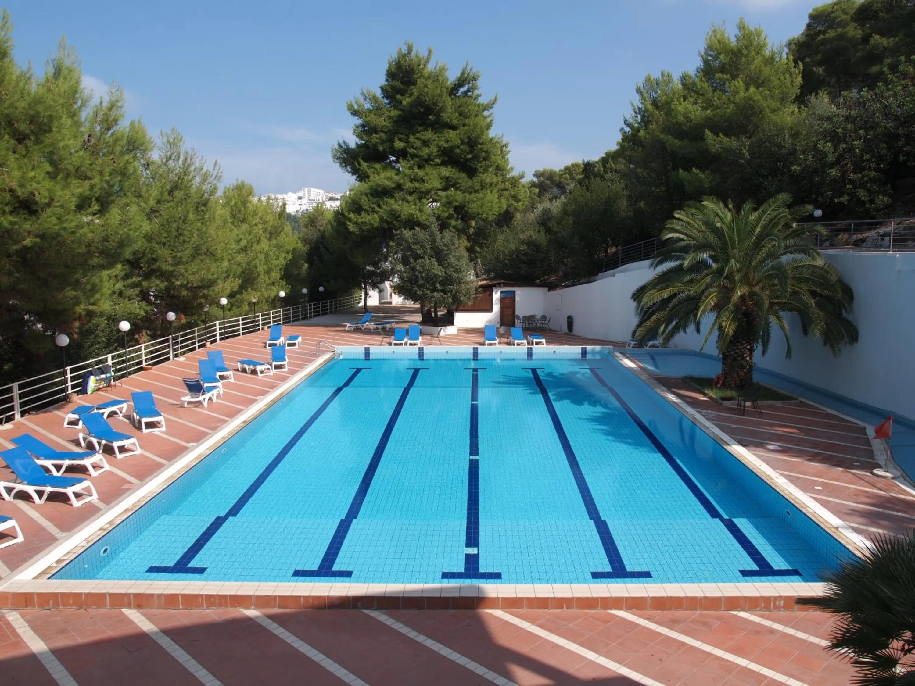 Swimming pool in Hotel Club Village Maritalia