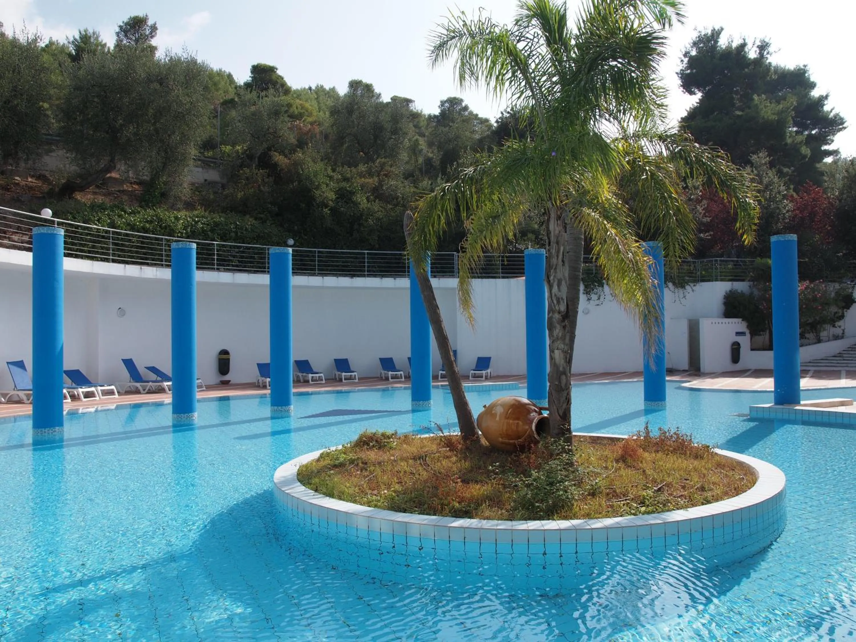 Swimming pool in Hotel Club Village Maritalia