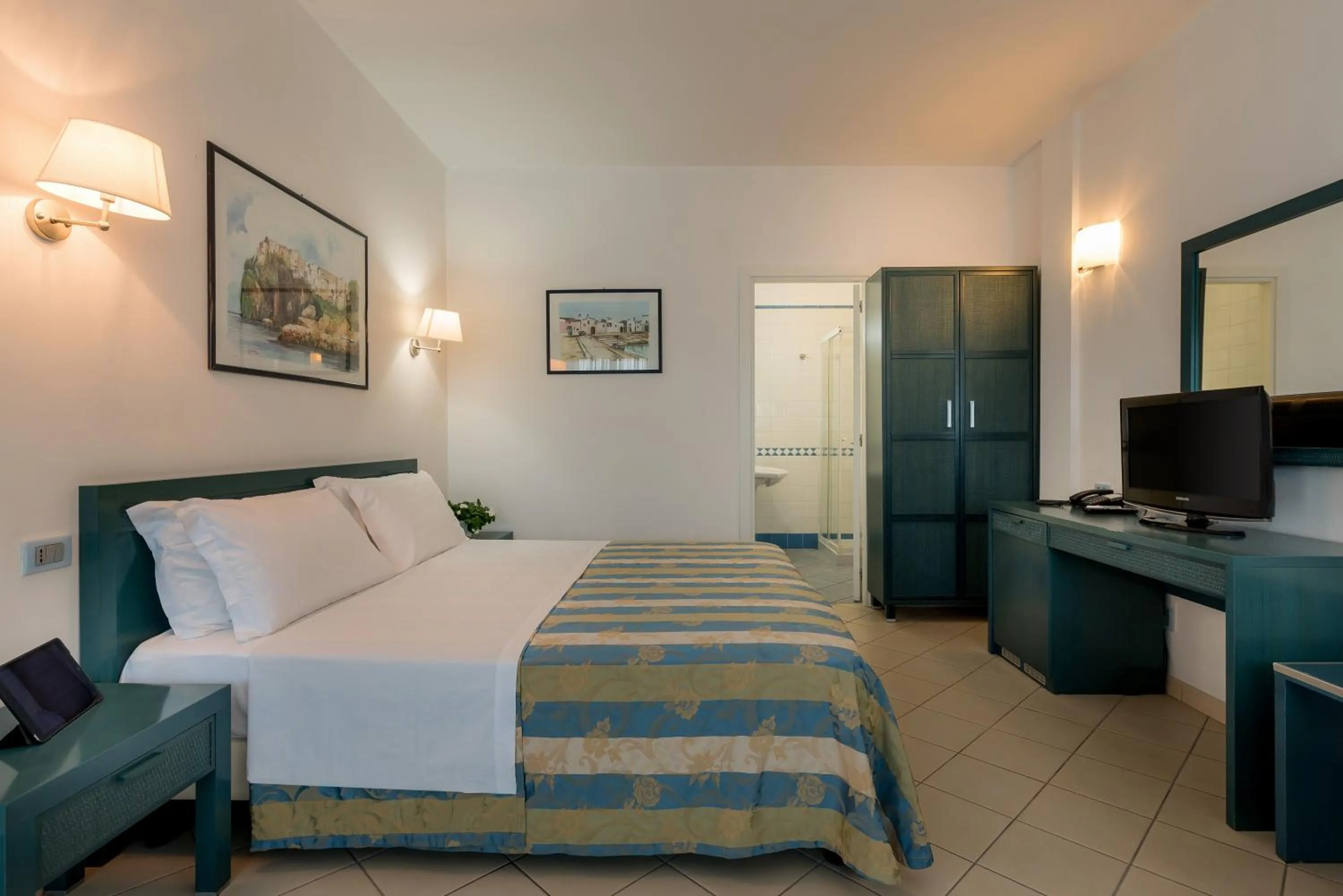 Bedroom in Hotel Club Village Maritalia