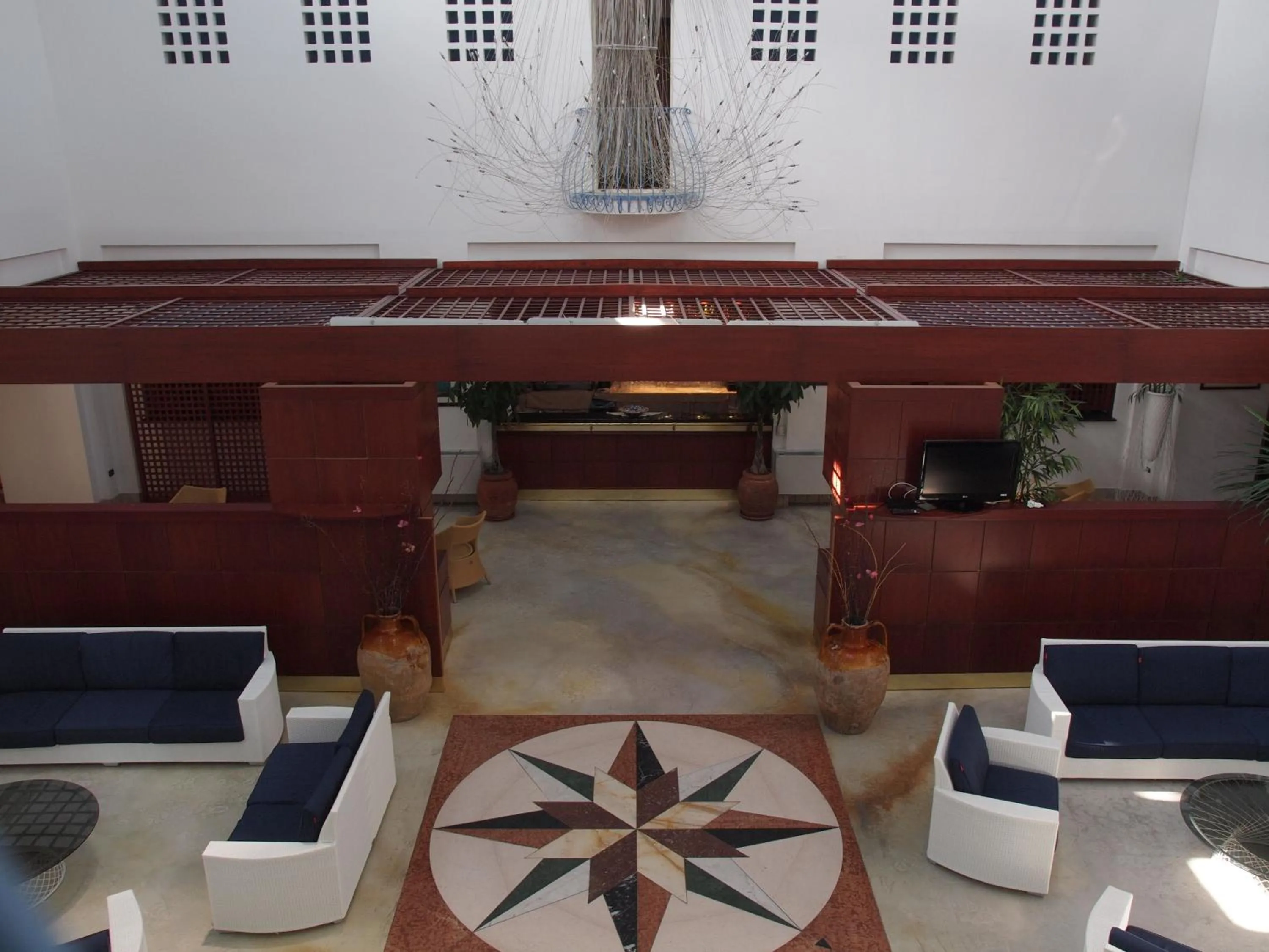 Lobby or reception in Hotel Club Village Maritalia