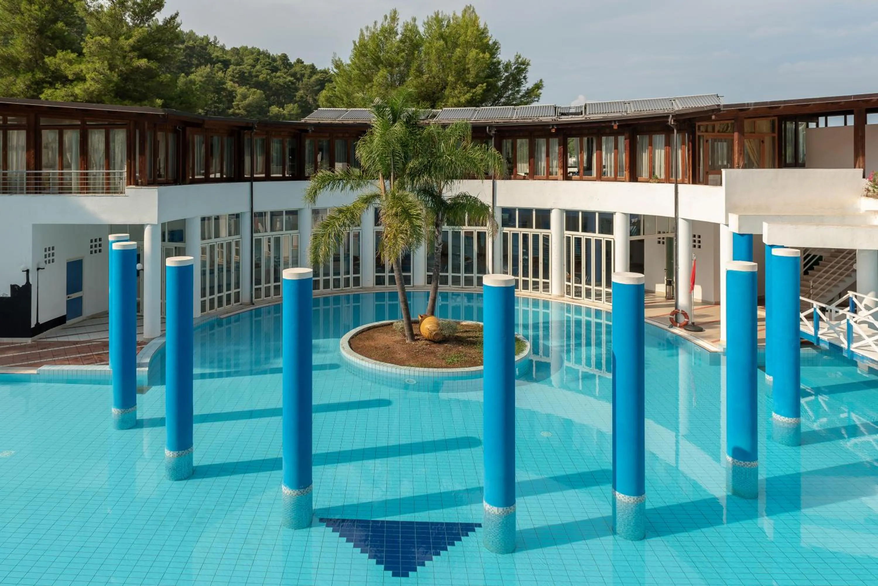 Swimming pool in Hotel Club Village Maritalia