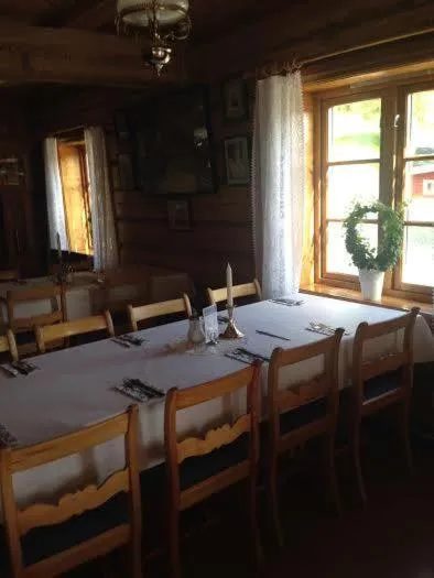 Restaurant/places to eat in Glomstad Gjestehus