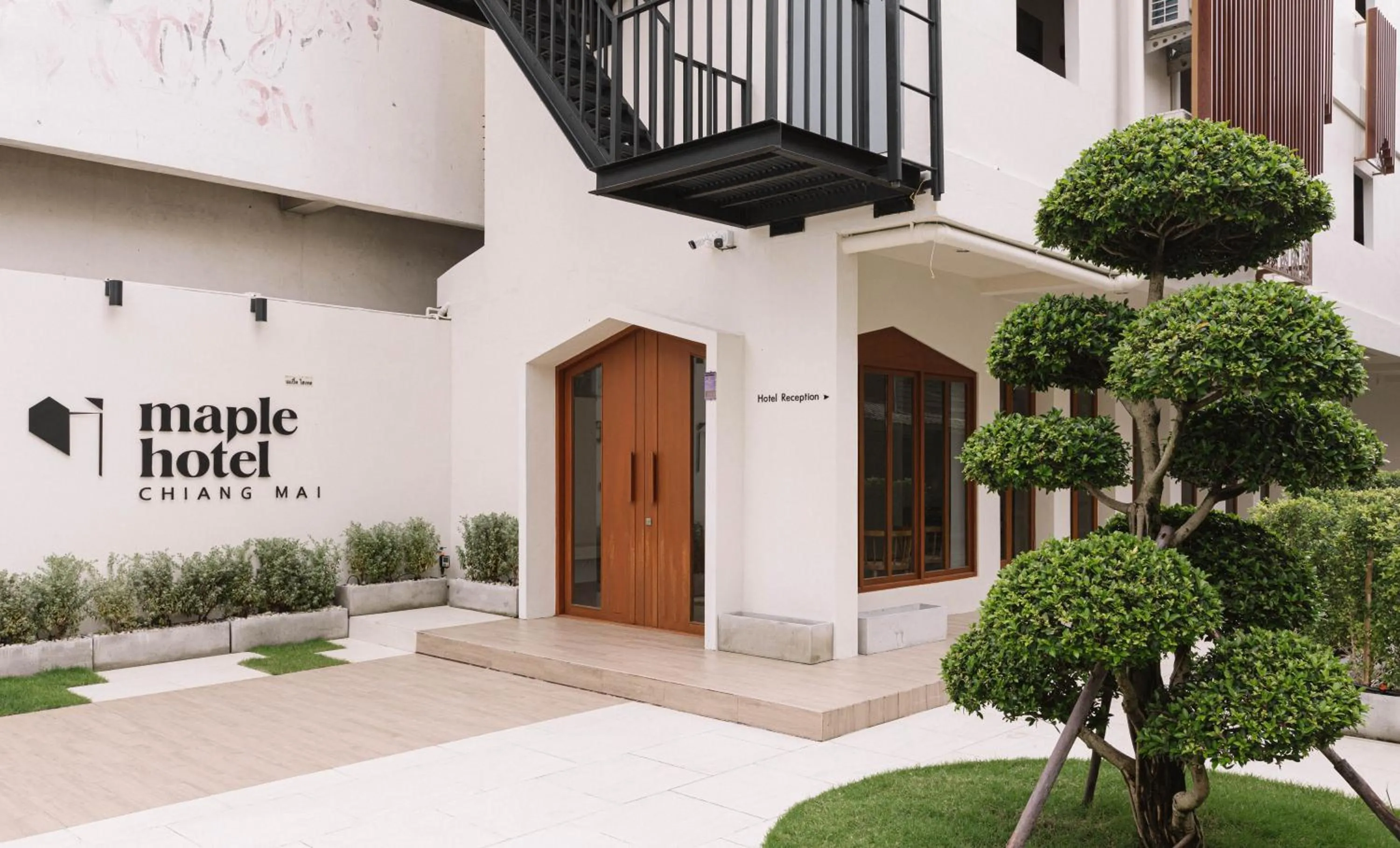Property building in Maplewood Hotel Chiangmai