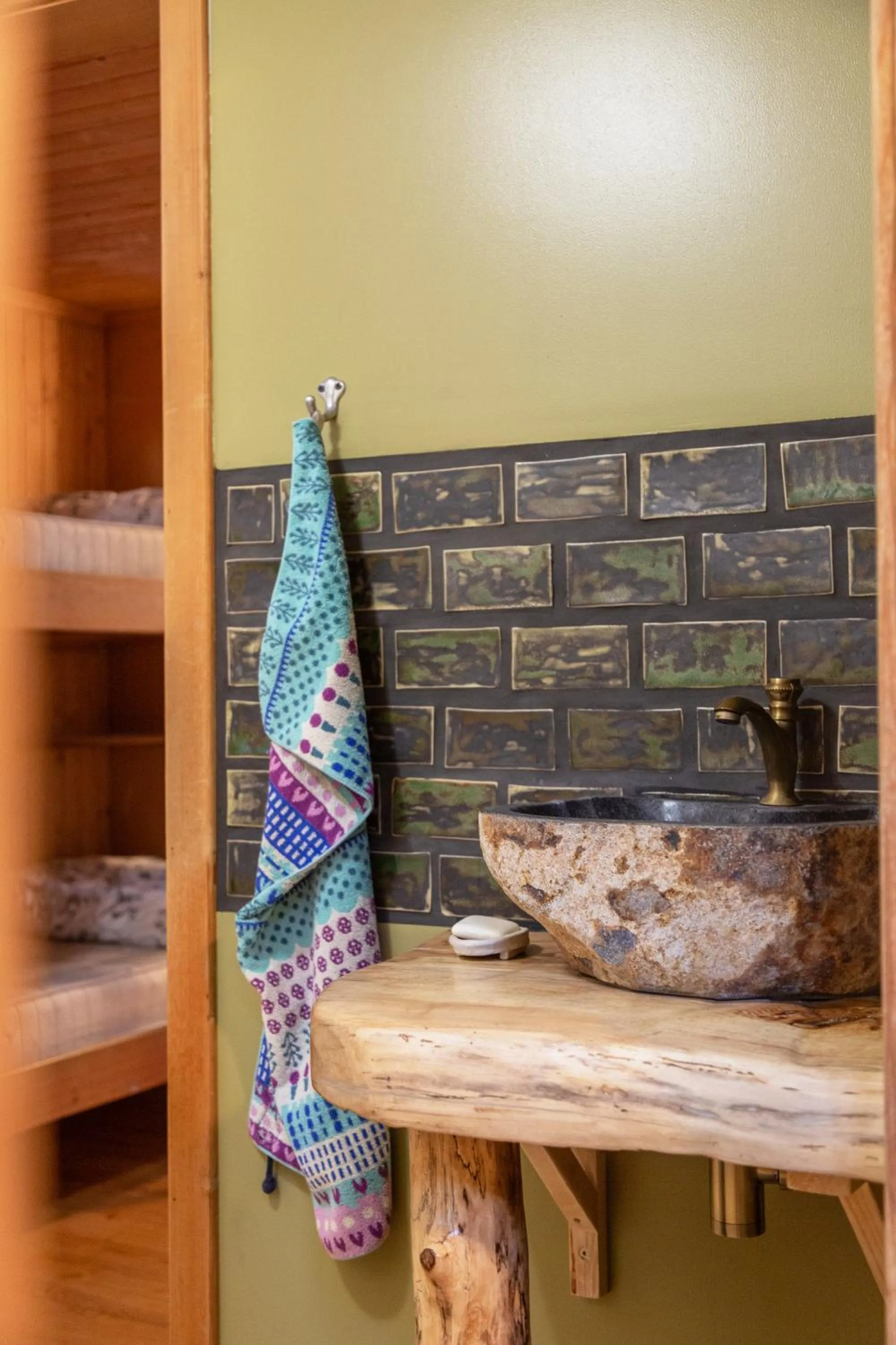 Bathroom in Kunst- und Naturfreundehaus Brünig