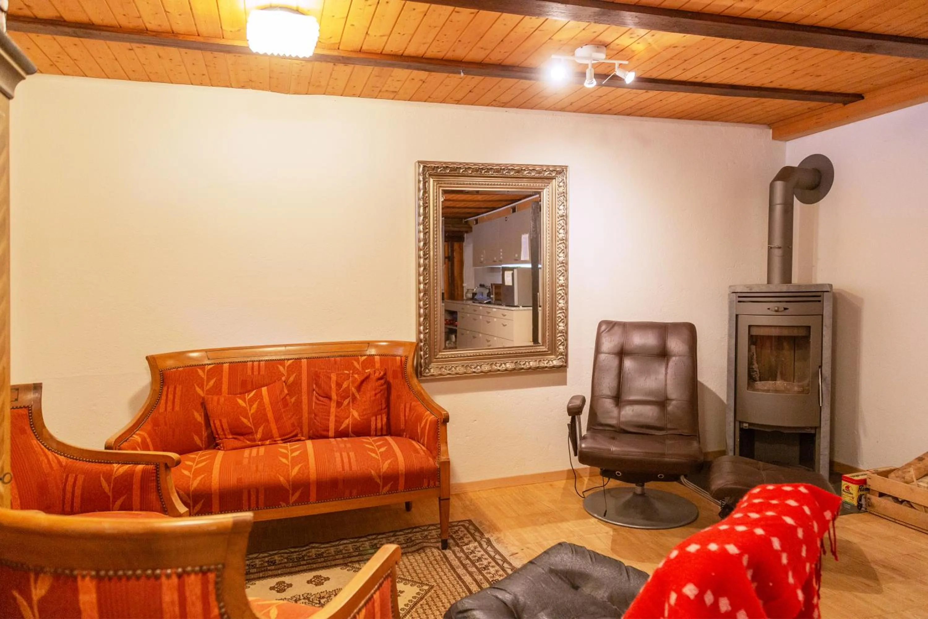 Kitchen or kitchenette in Kunst- und Naturfreundehaus Brünig