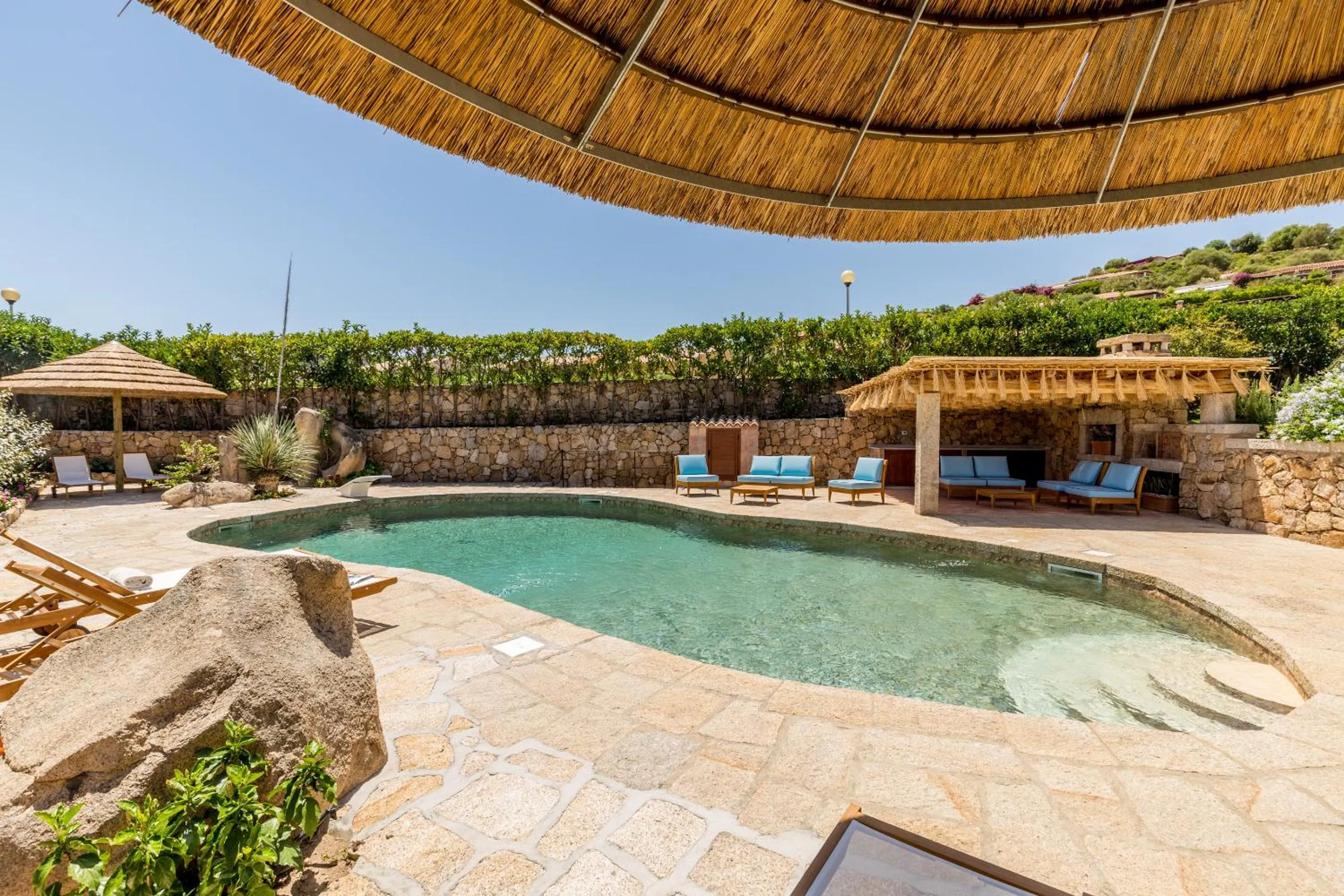 Swimming pool in Hotel Costa Caddu