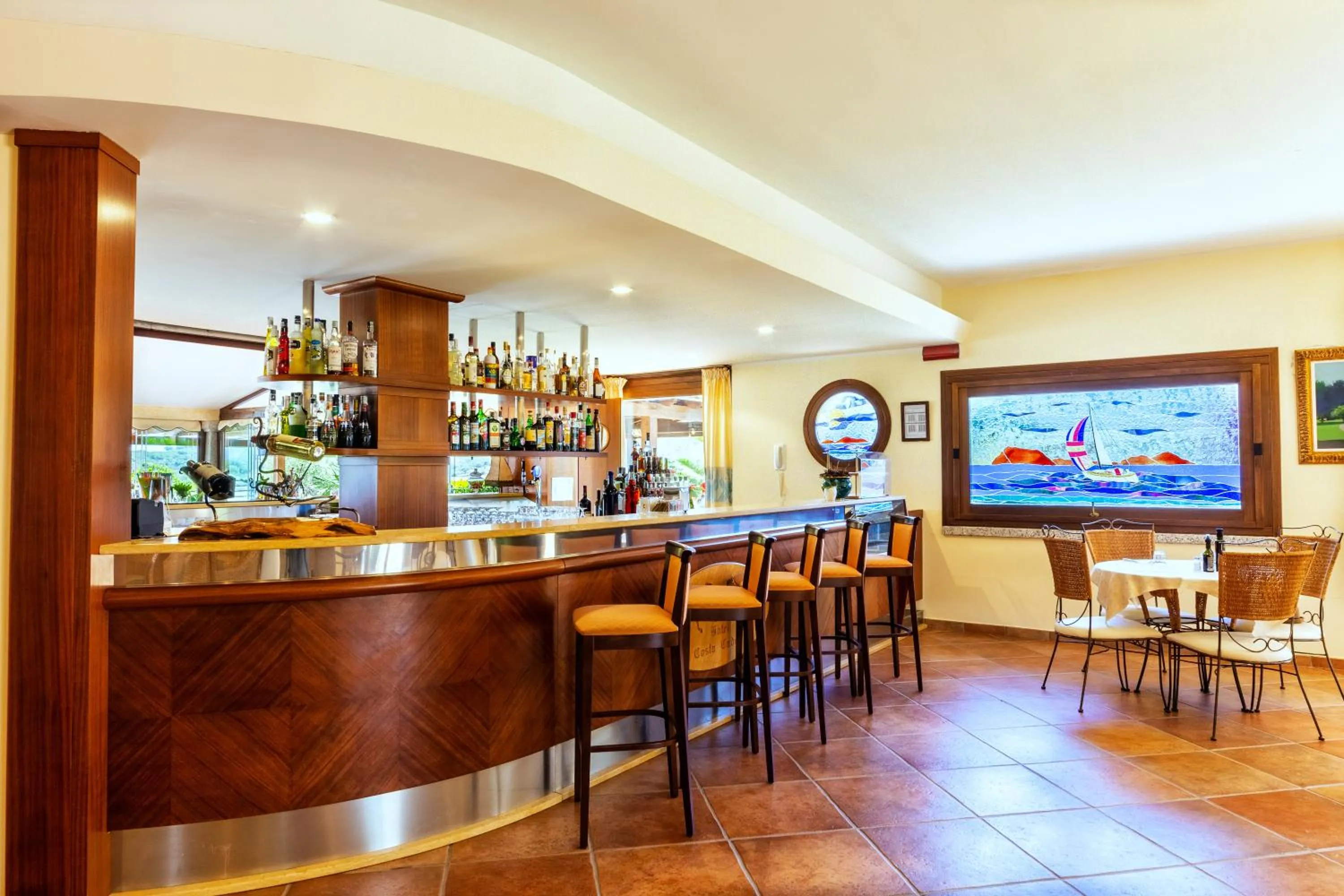 Lounge or bar in Hotel Costa Caddu