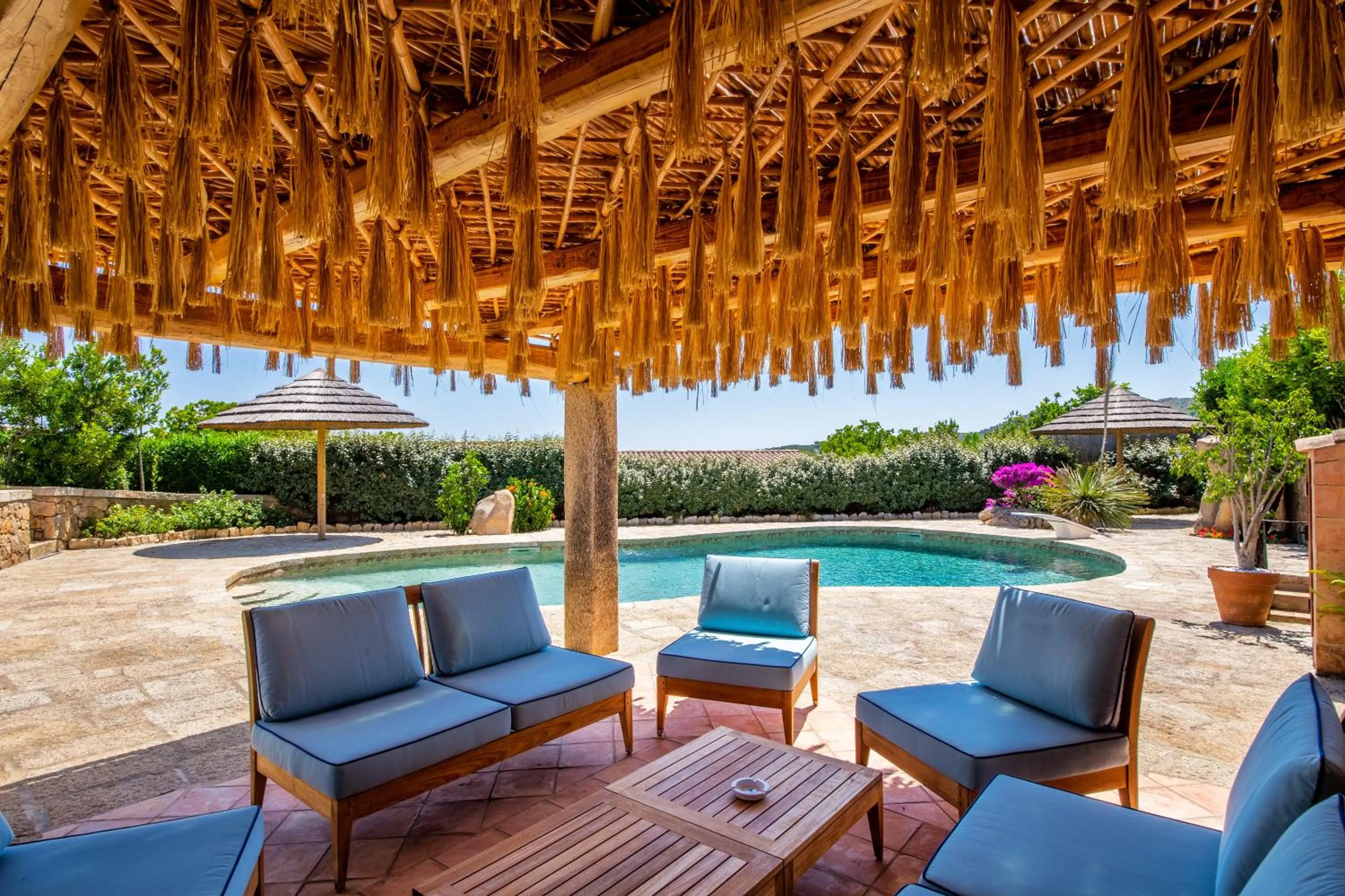 Swimming pool in Hotel Costa Caddu