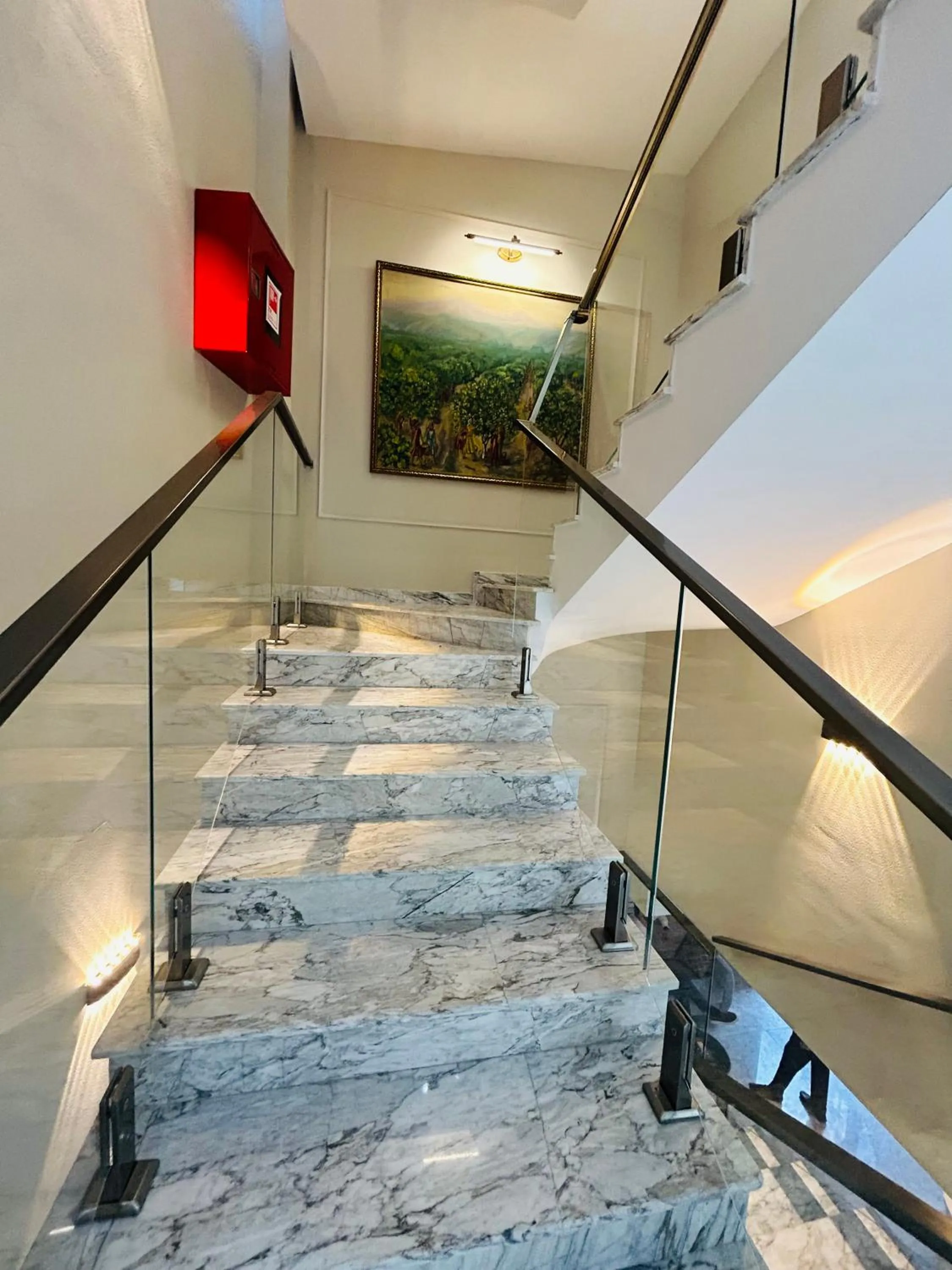 Decorative detail in Parliament Hotel Baku