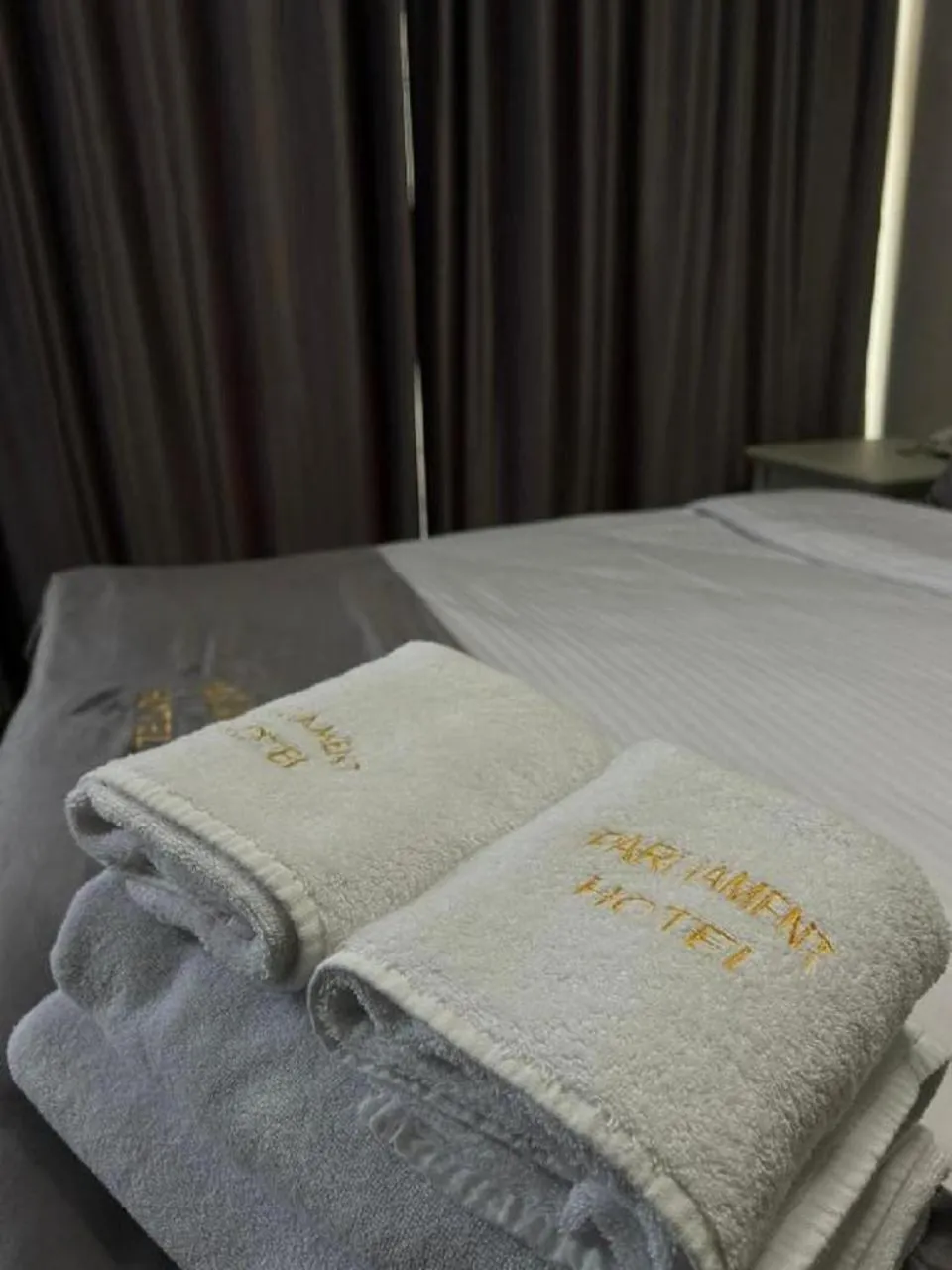 towels, Bed in Parliament Hotel Baku
