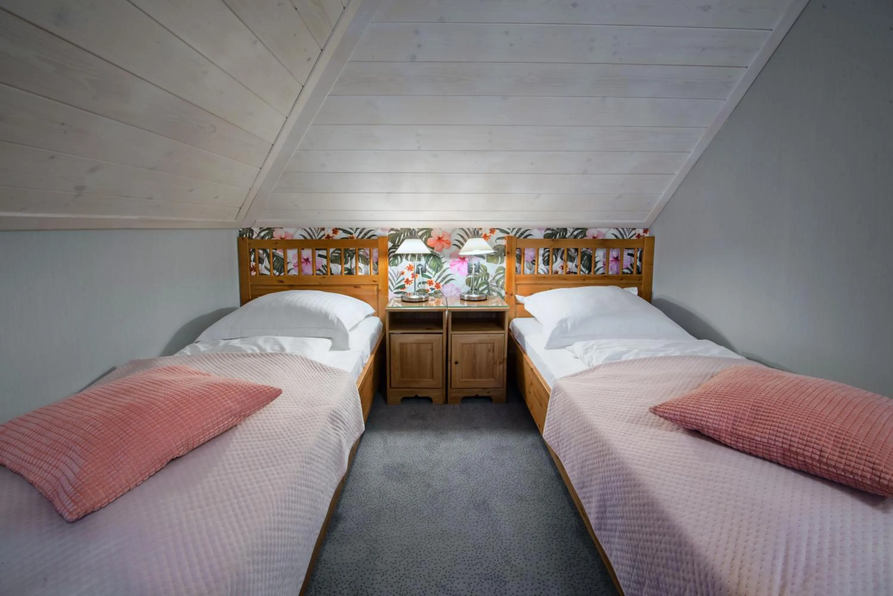 Bed in Hotel Zalesie