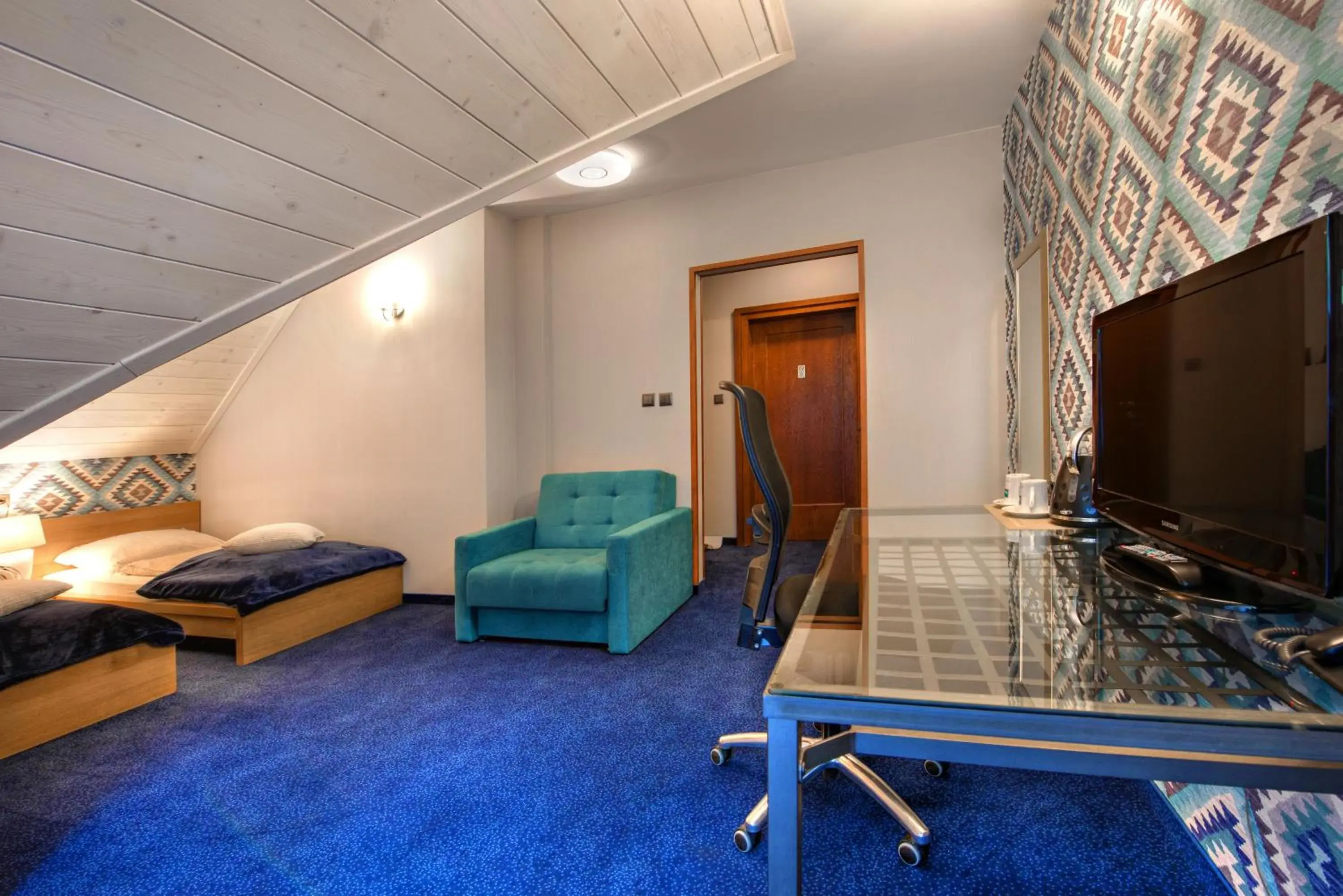 Twin Room - single occupancy in Hotel Zalesie Twin Room - single occupancy in Hotel Zalesie