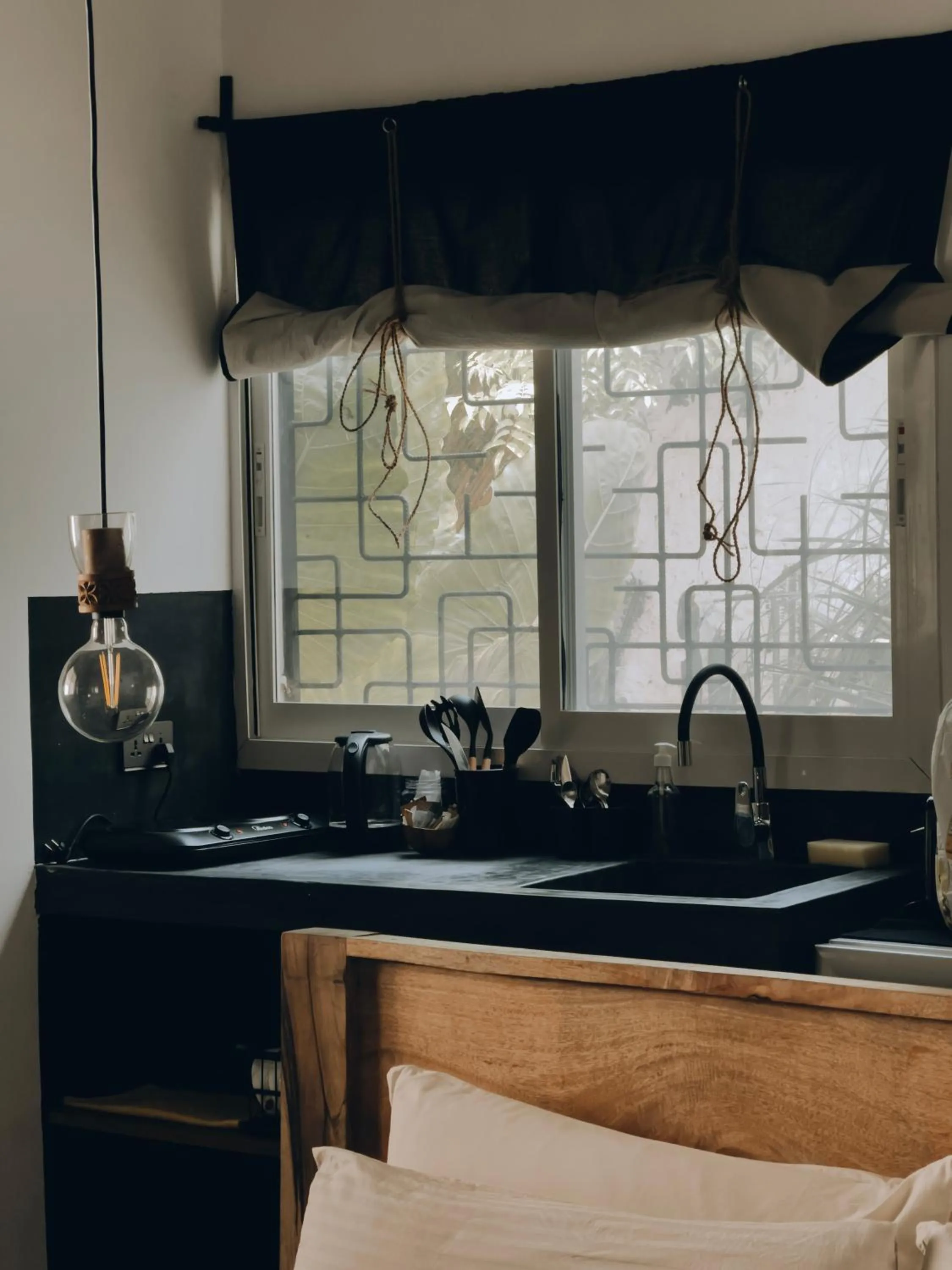 Kitchen or kitchenette in BaraBara Eat&Sleep