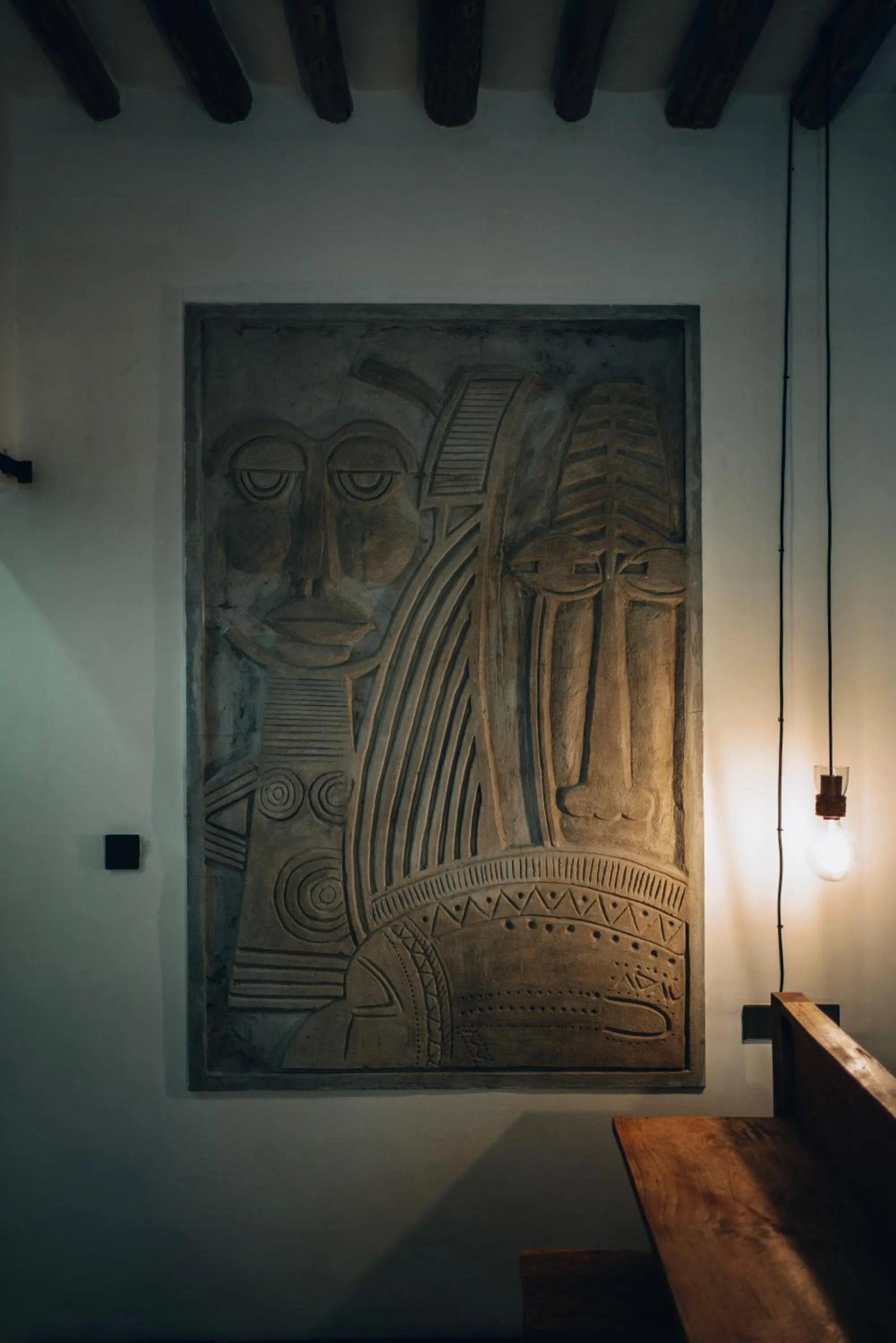 Decorative detail in BaraBara Eat&Sleep