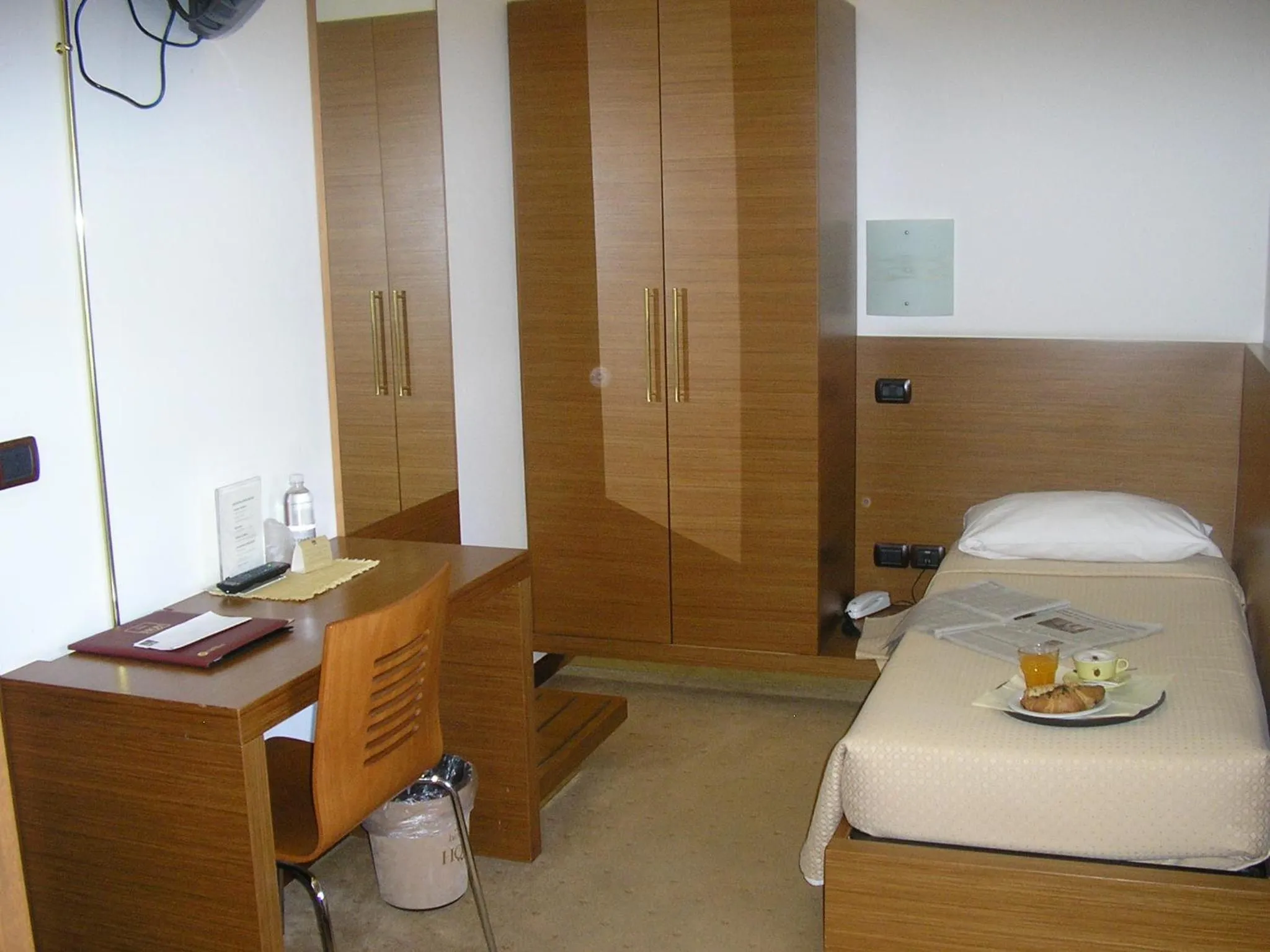 Bed in Hotel Quo Vadis