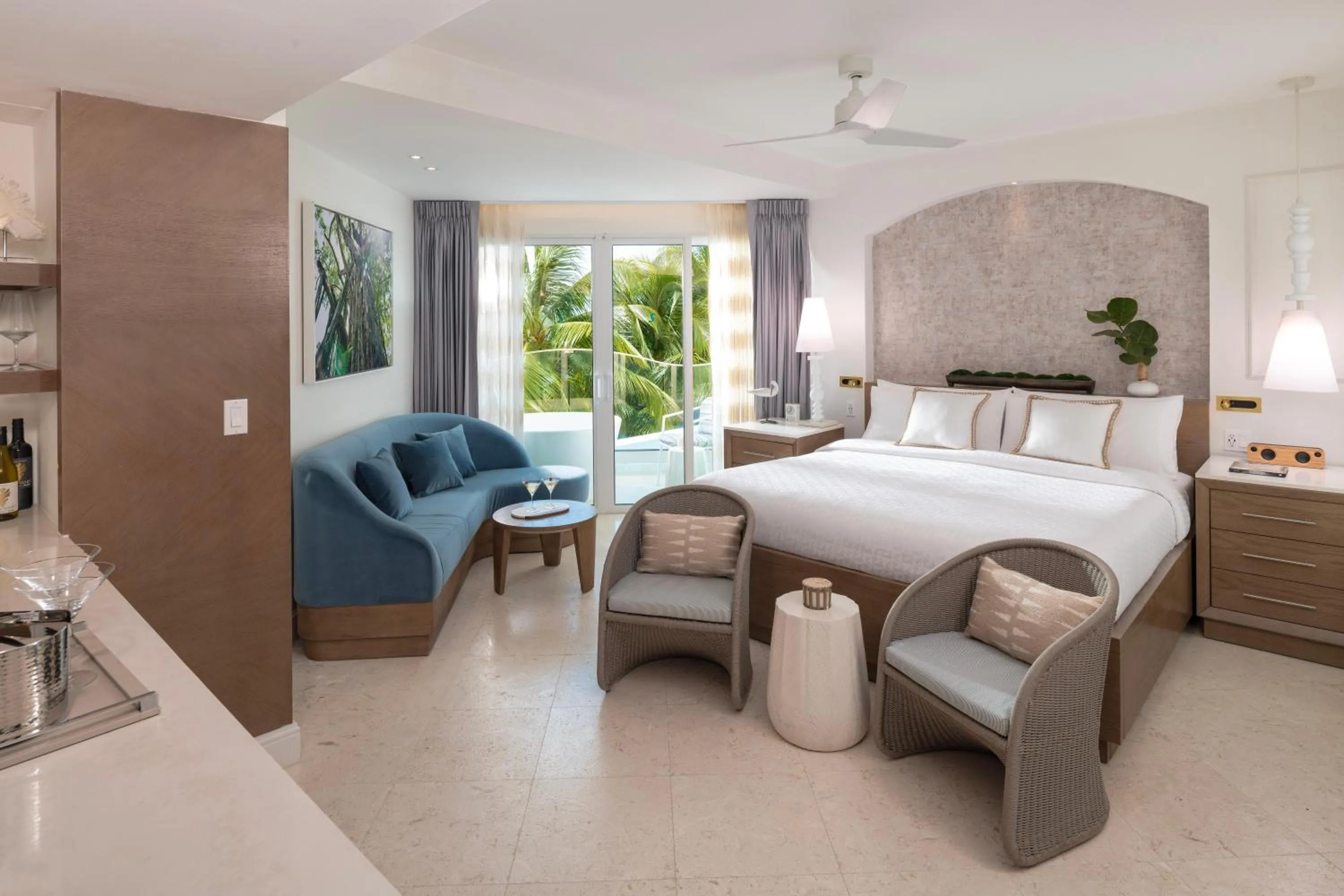 Photo of the whole room, Bed in Sandals Dunns River All Inclusive Couples Only