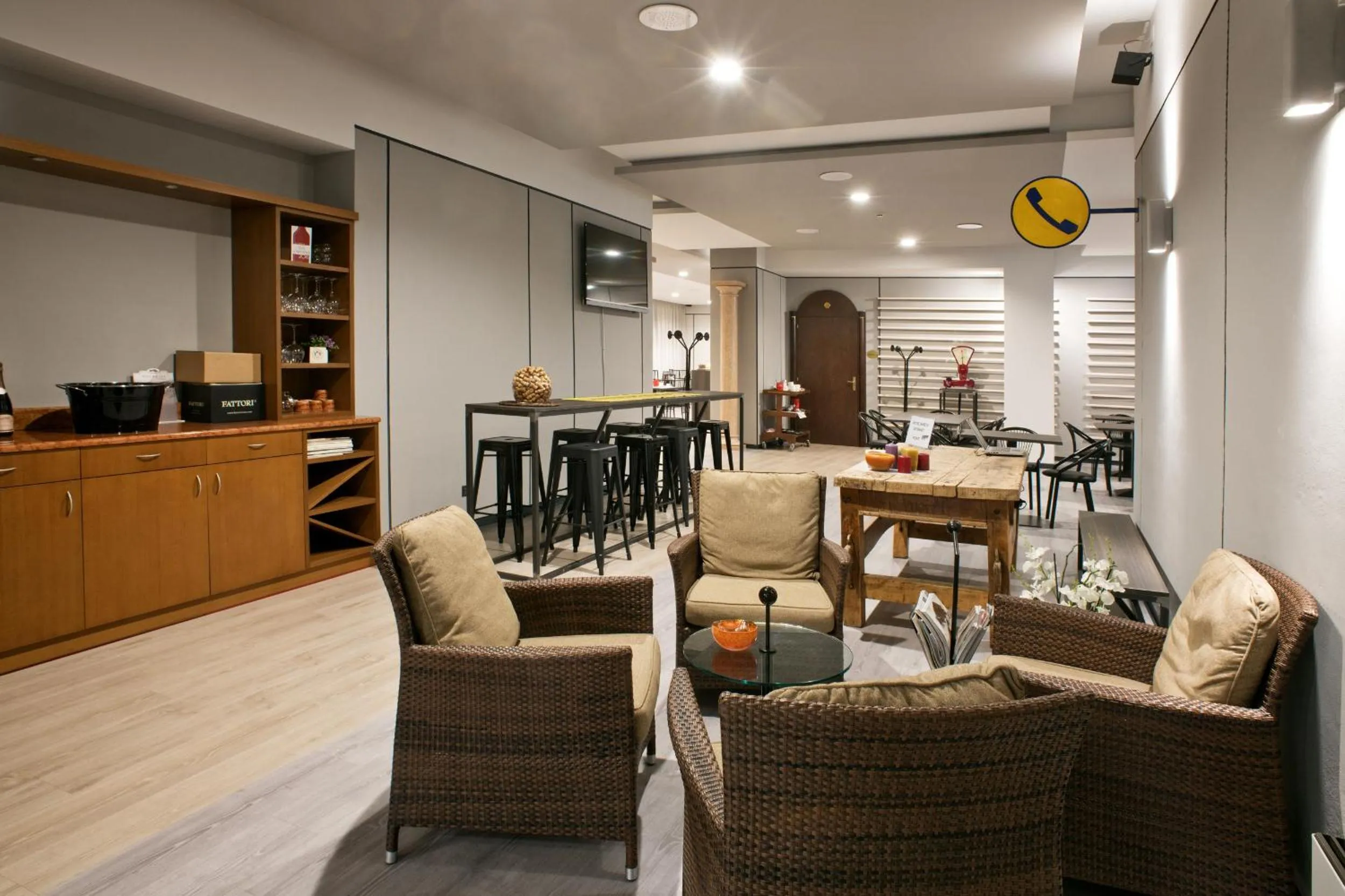 Lounge or bar in Hotel Bareta