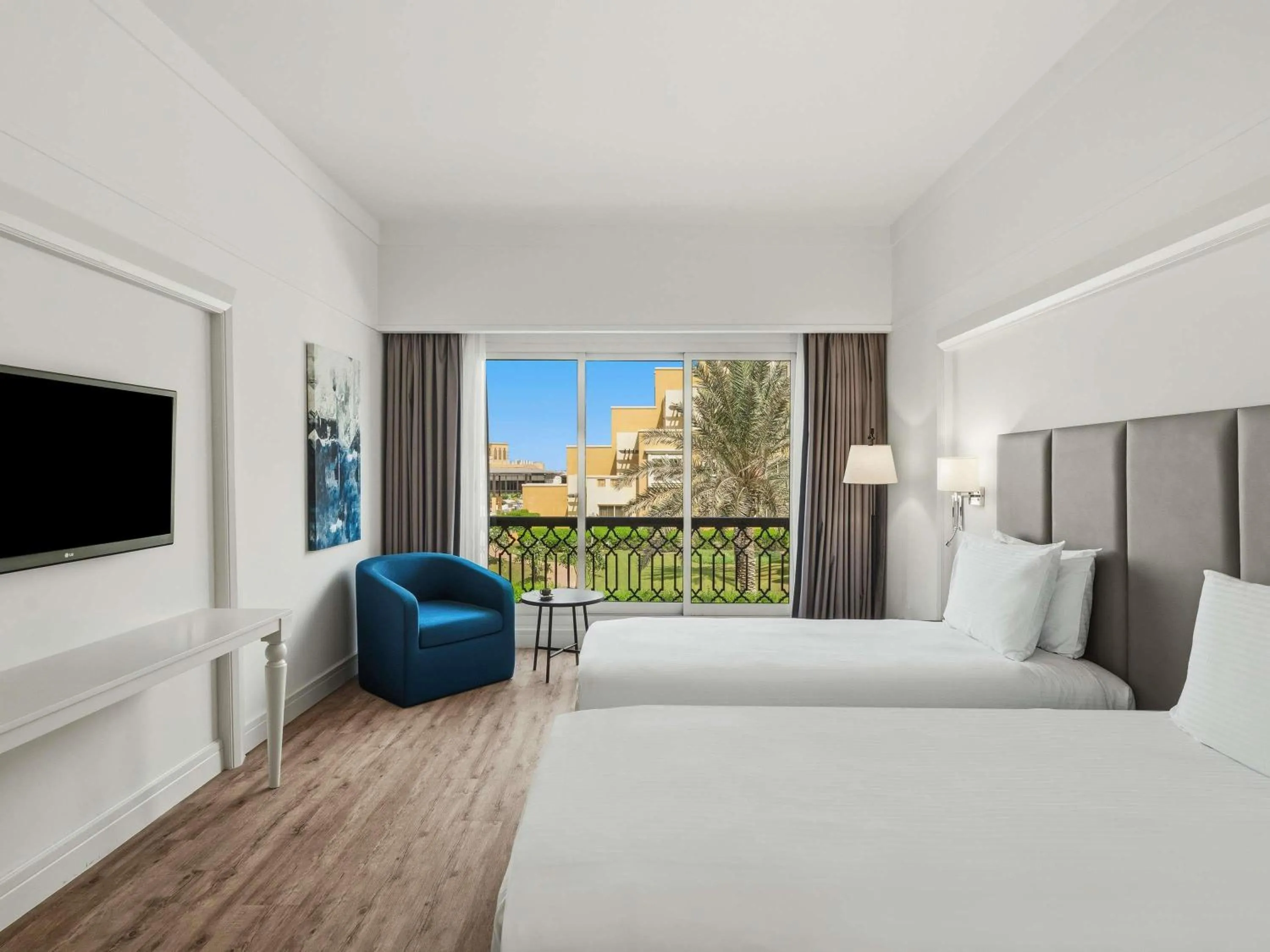 Bedroom, Bed in Rixos Bab Al Bahr - Ultra All Inclusive
