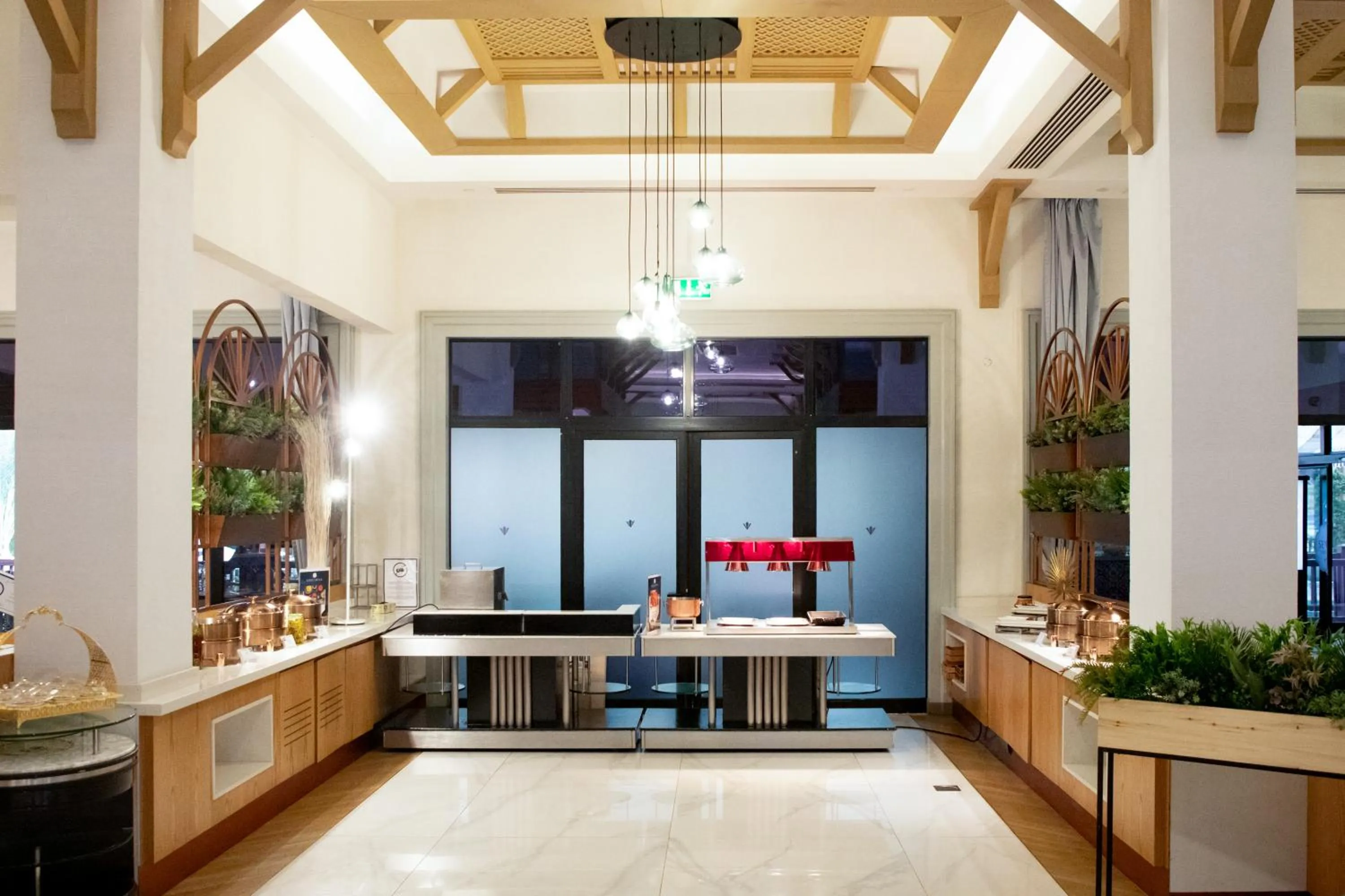 Dining area in Rixos Bab Al Bahr - Ultra All Inclusive