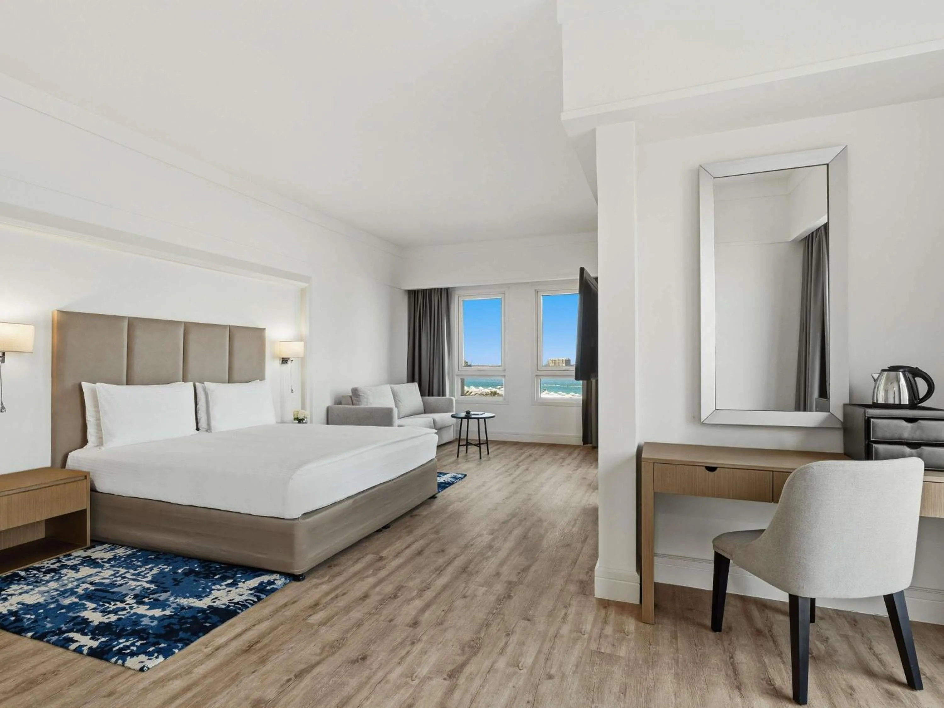 Bedroom, Bed in Rixos Bab Al Bahr - Ultra All Inclusive