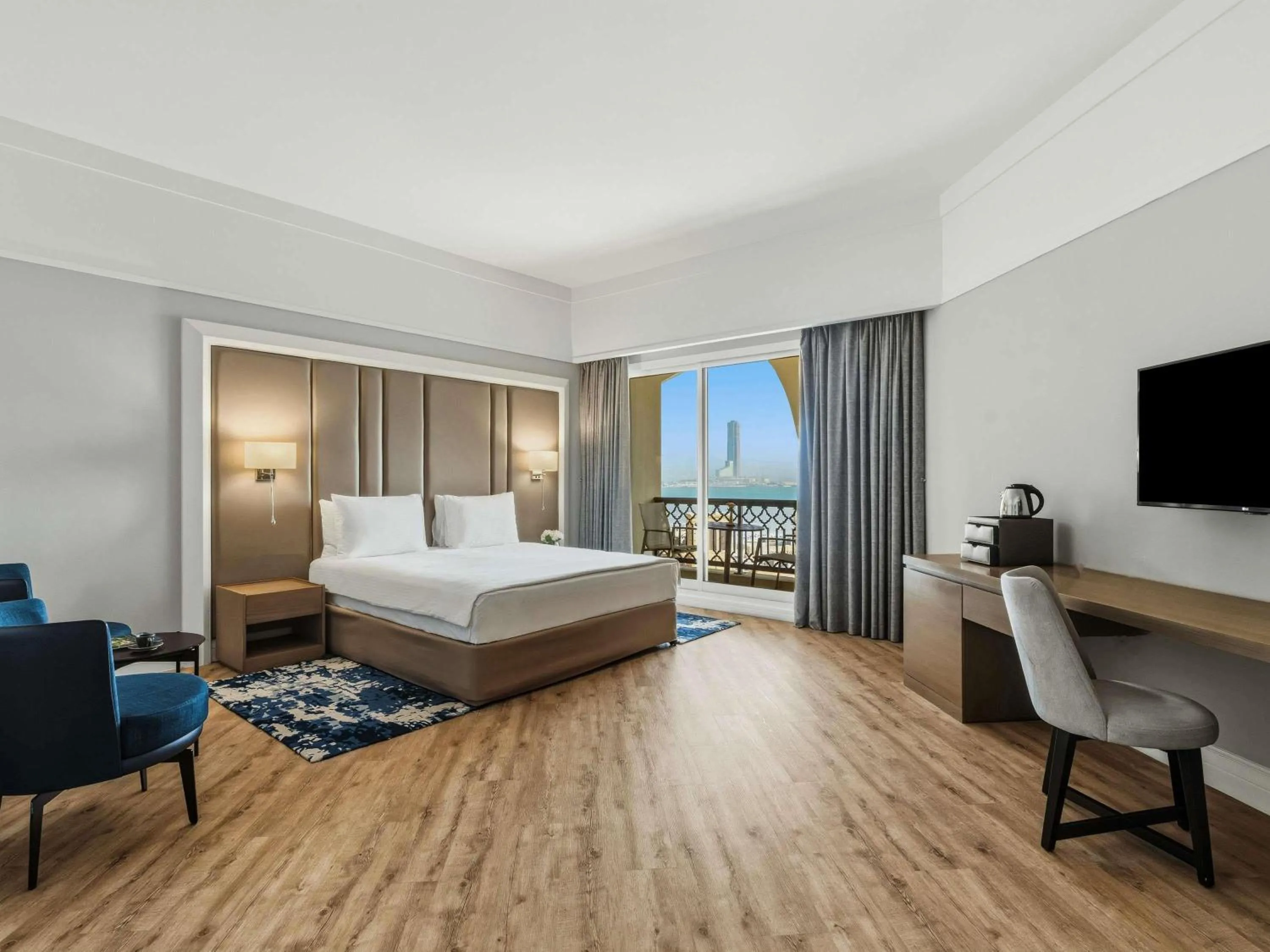 Bedroom, Bed in Rixos Bab Al Bahr - Ultra All Inclusive