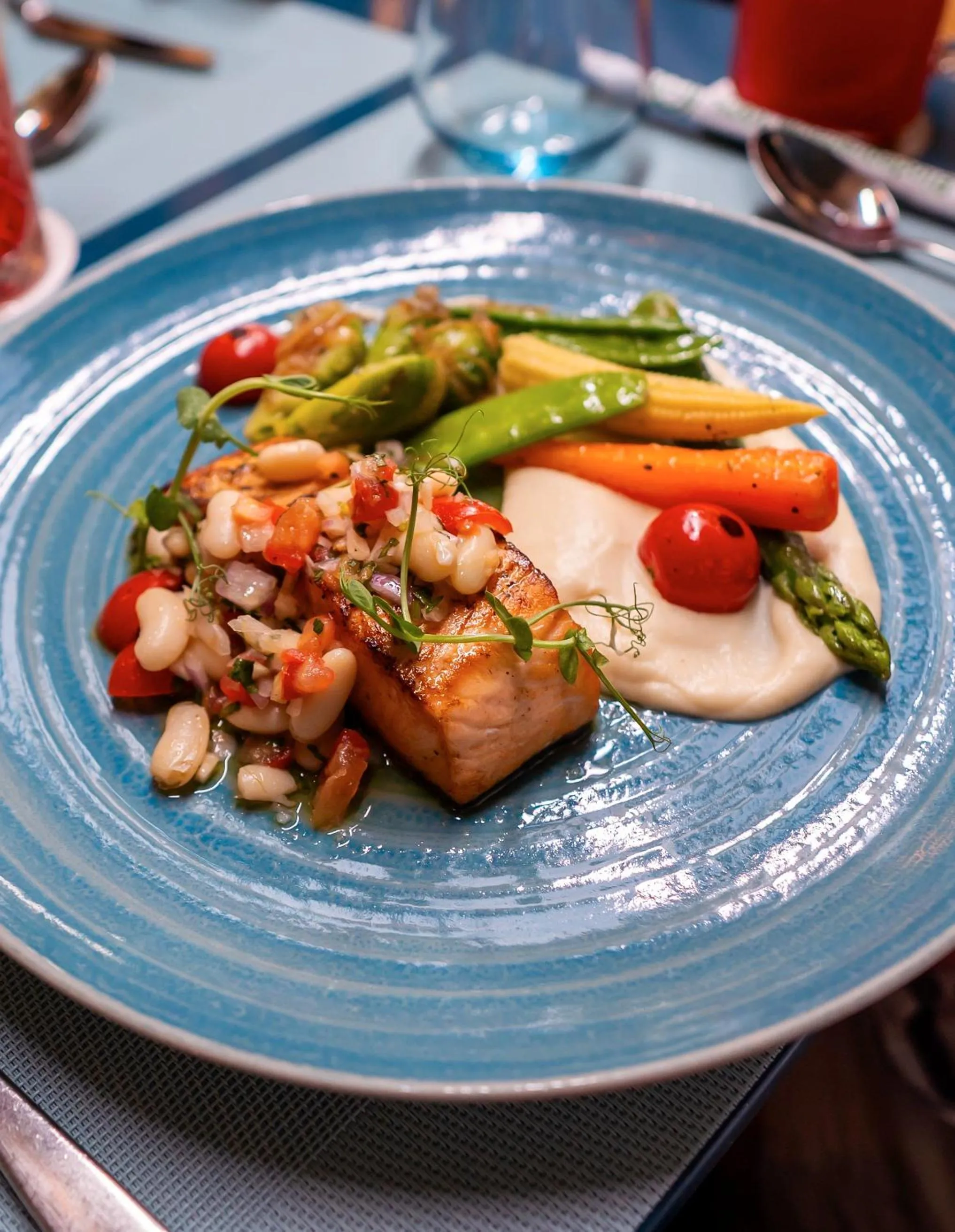 Food close-up in Rixos Bab Al Bahr - Ultra All Inclusive