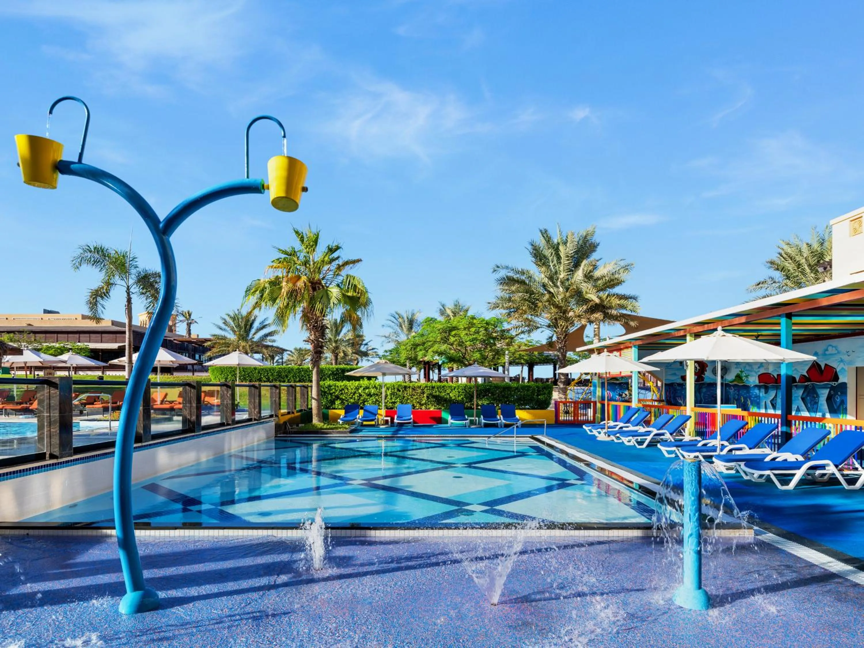 Swimming pool in Rixos Bab Al Bahr - Ultra All Inclusive