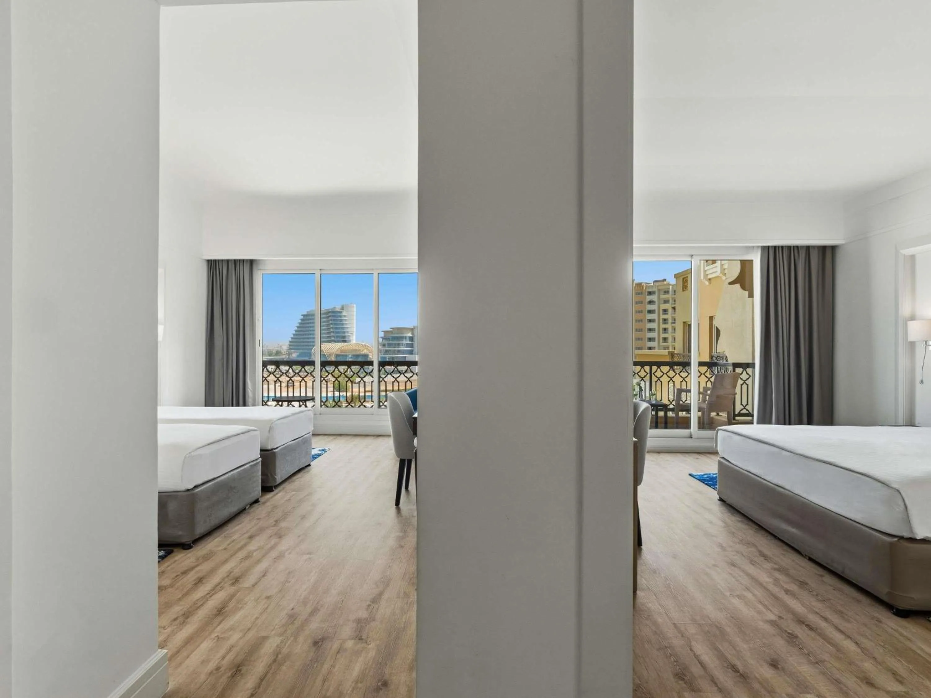 Bedroom, Bed in Rixos Bab Al Bahr - Ultra All Inclusive