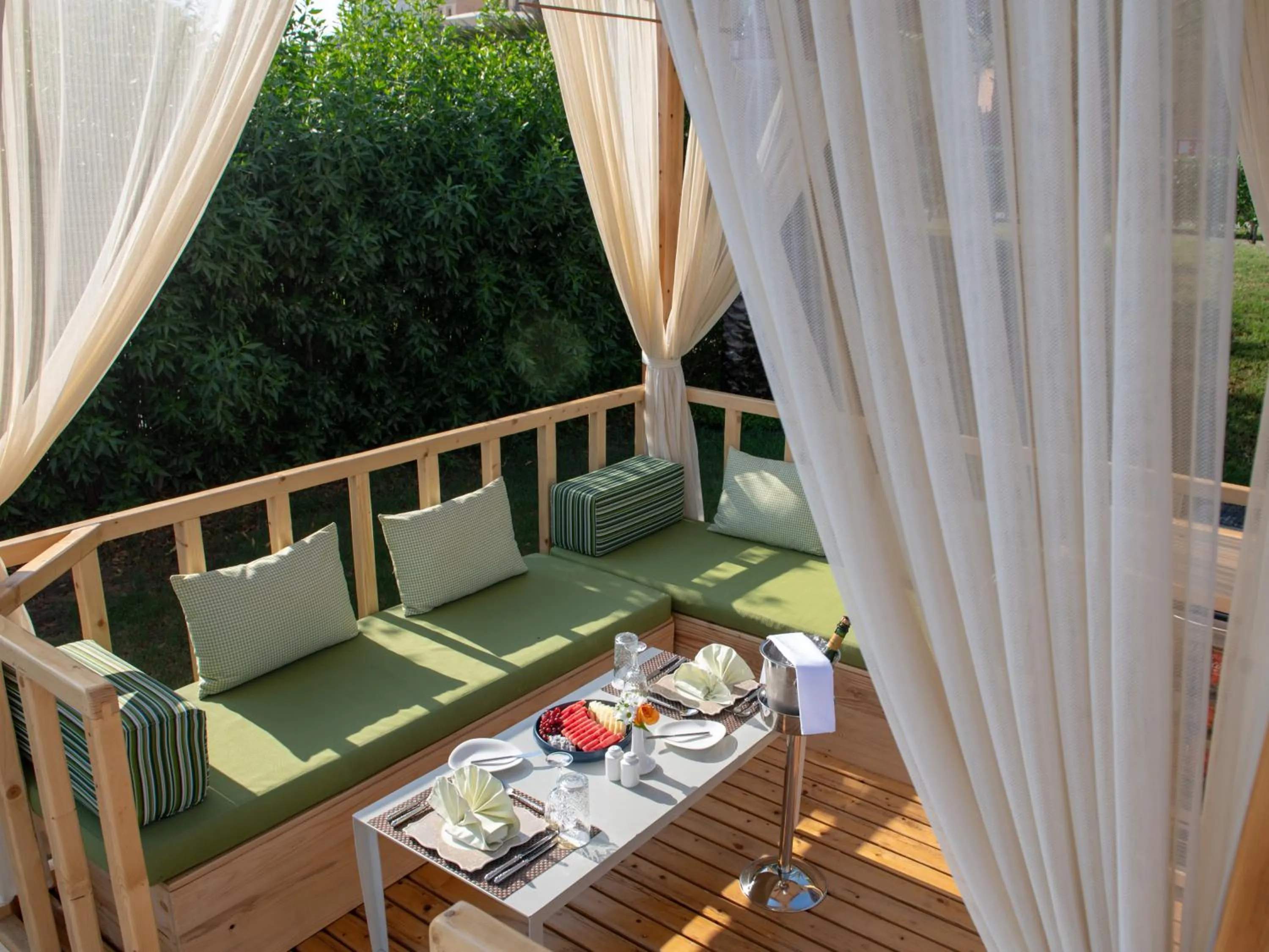 Garden in Rixos Bab Al Bahr - Ultra All Inclusive