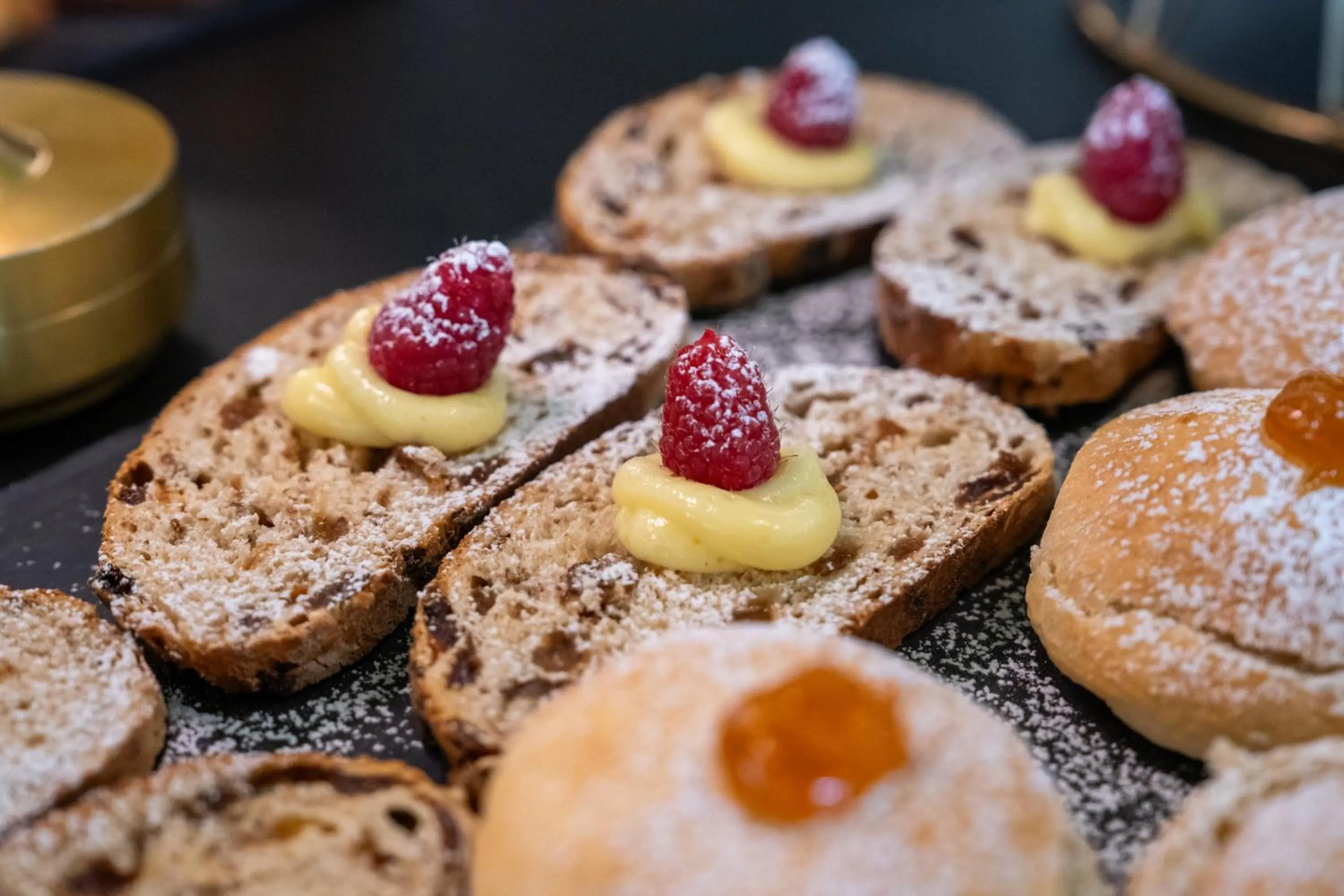 Food close-up in Plaza Hotel Abano Terme