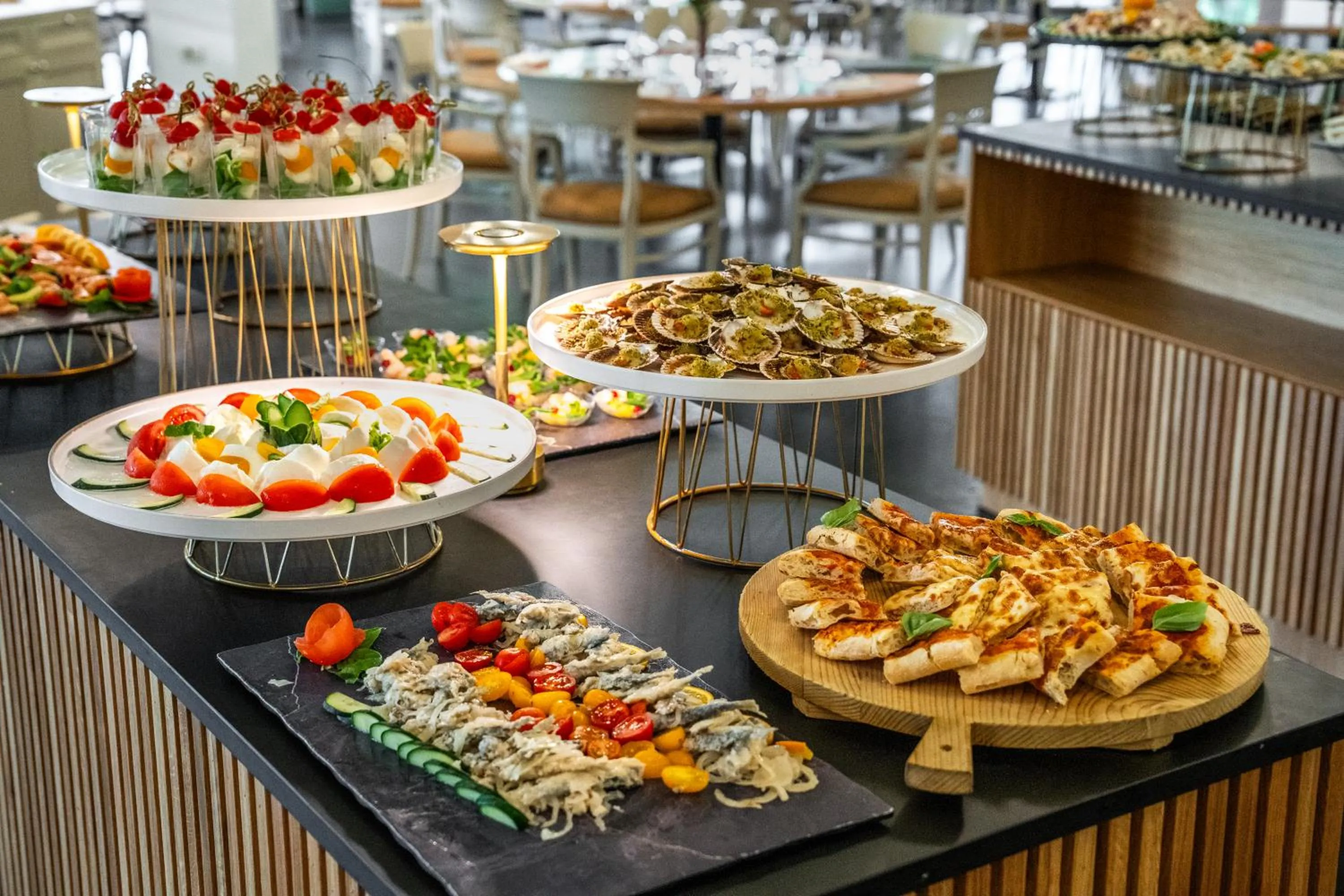 Restaurant/places to eat in Plaza Hotel Abano Terme