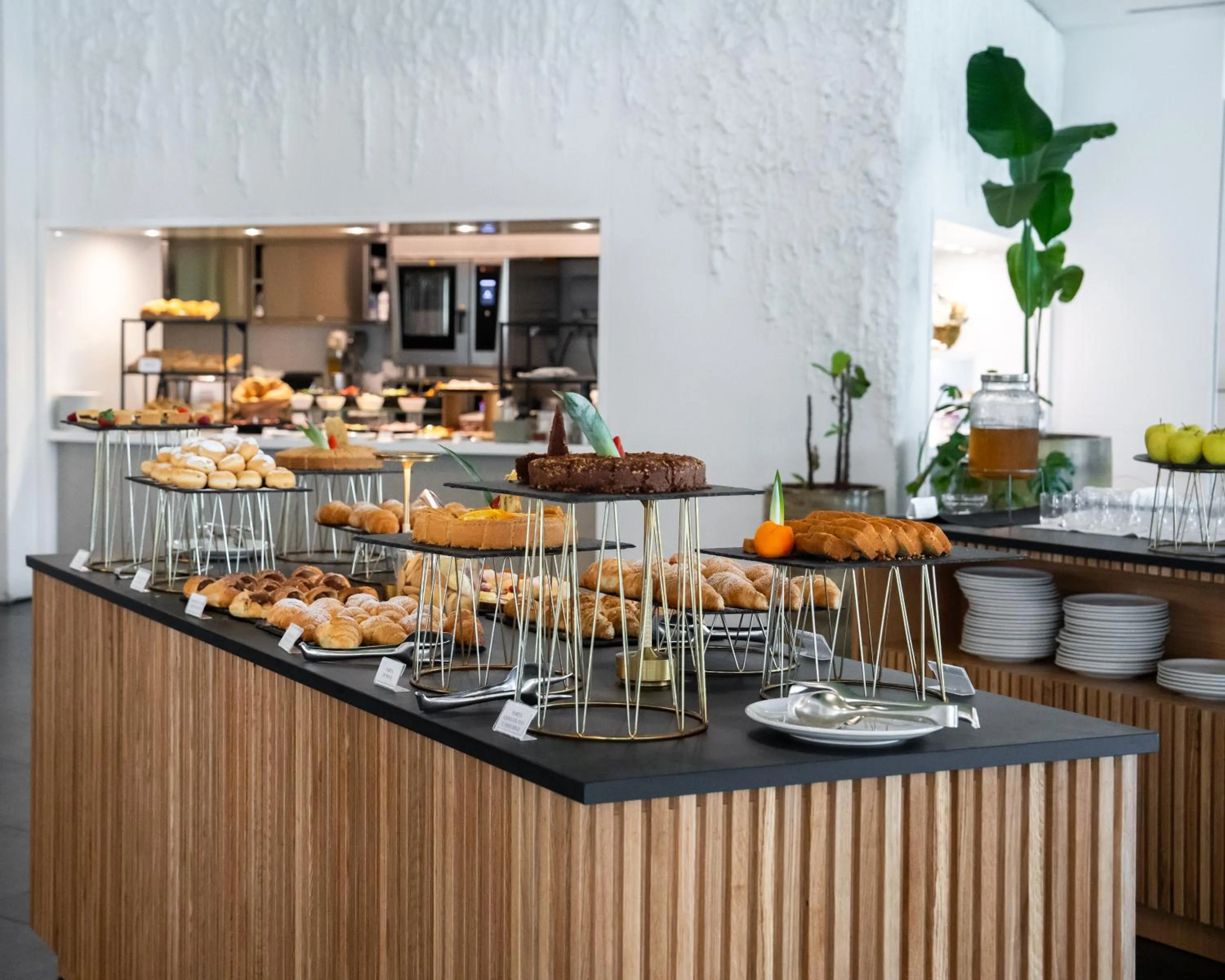 Breakfast in Plaza Hotel Abano Terme