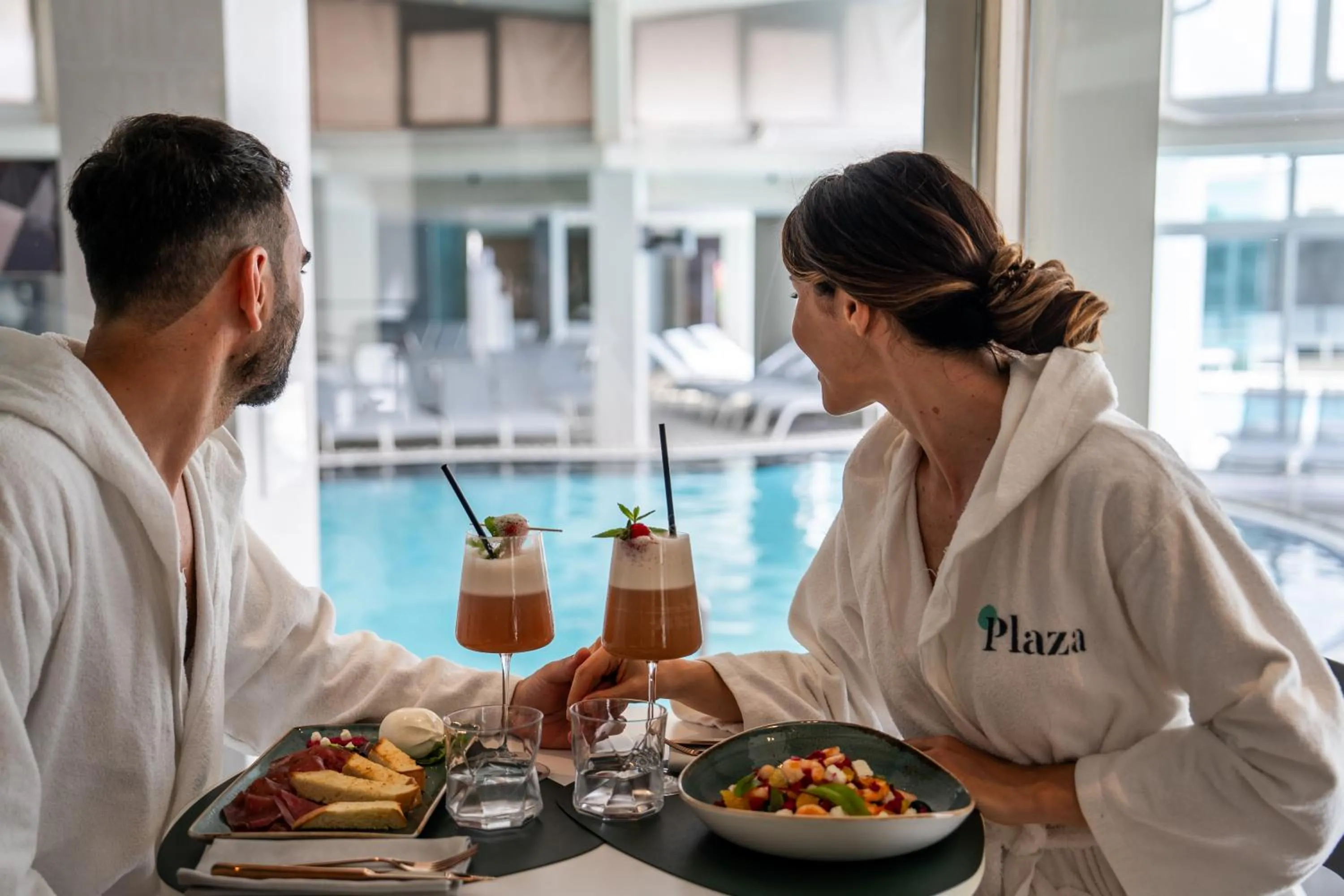 Restaurant/places to eat in Plaza Hotel Abano Terme