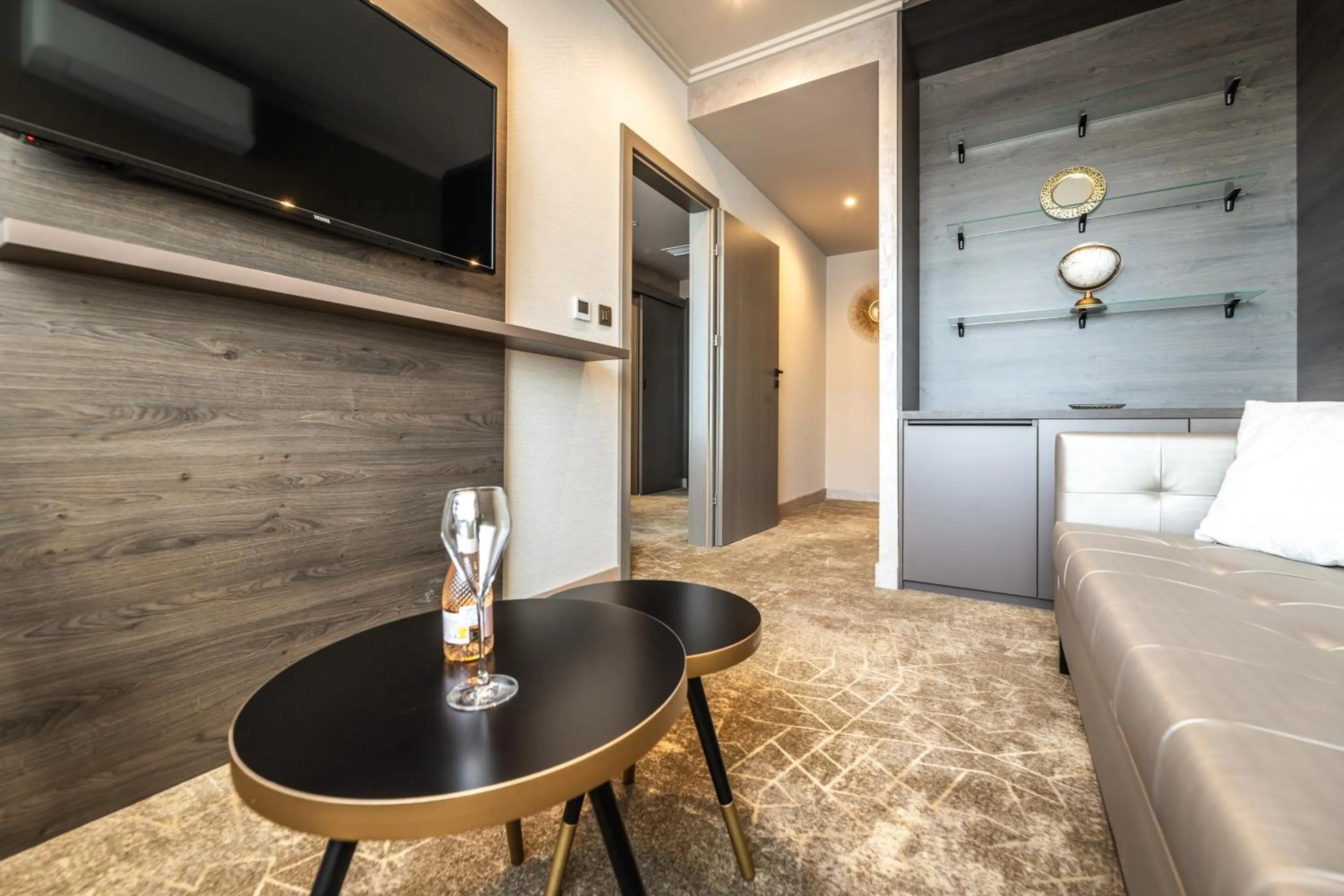 Living room in HOTEL EUROPA