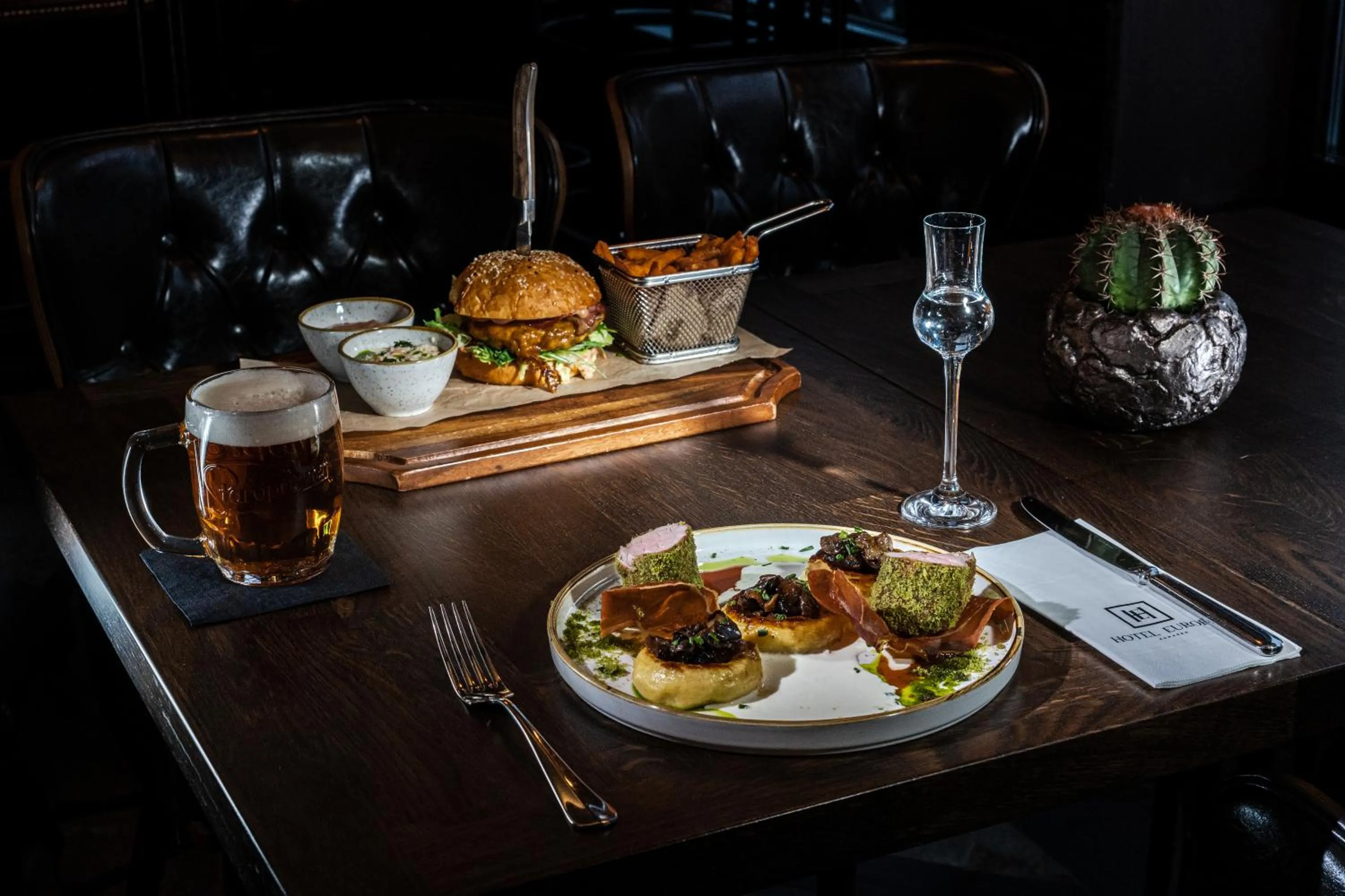 Food close-up in HOTEL EUROPA