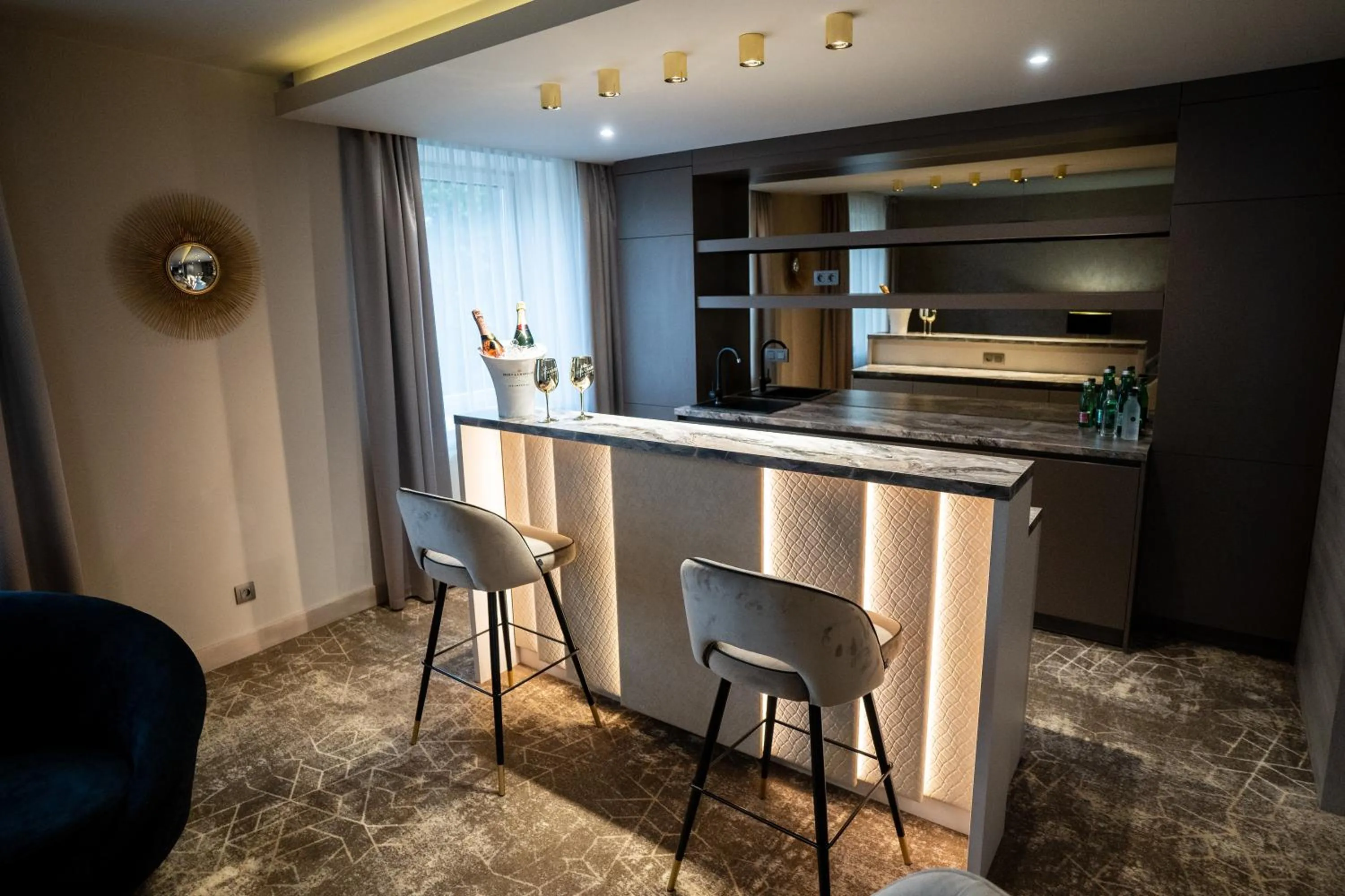 Living room in HOTEL EUROPA