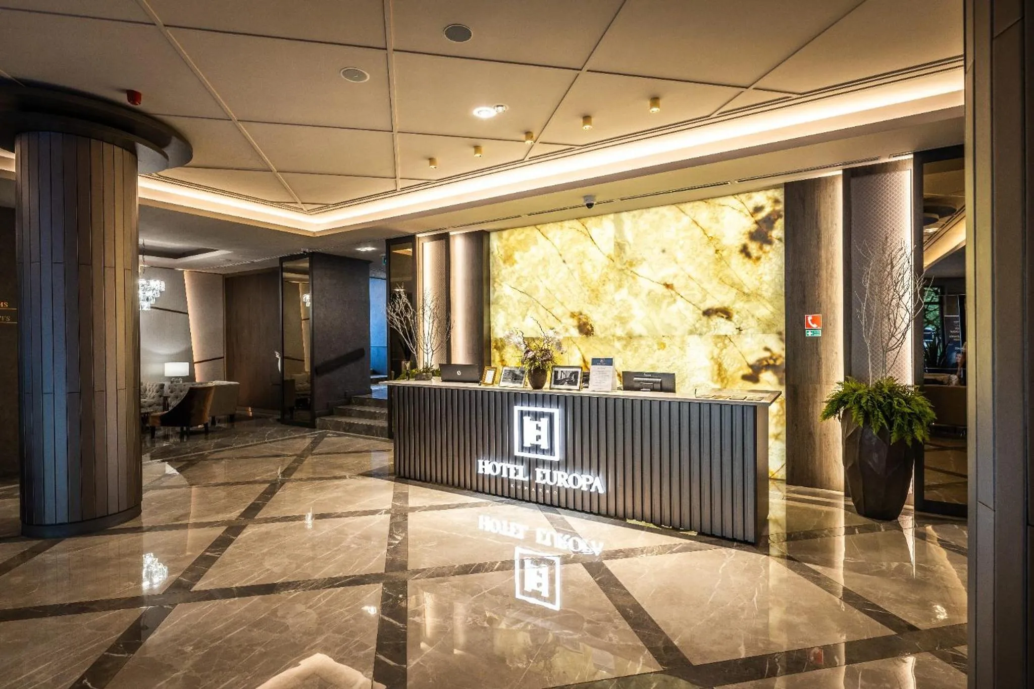 Lobby or reception in HOTEL EUROPA