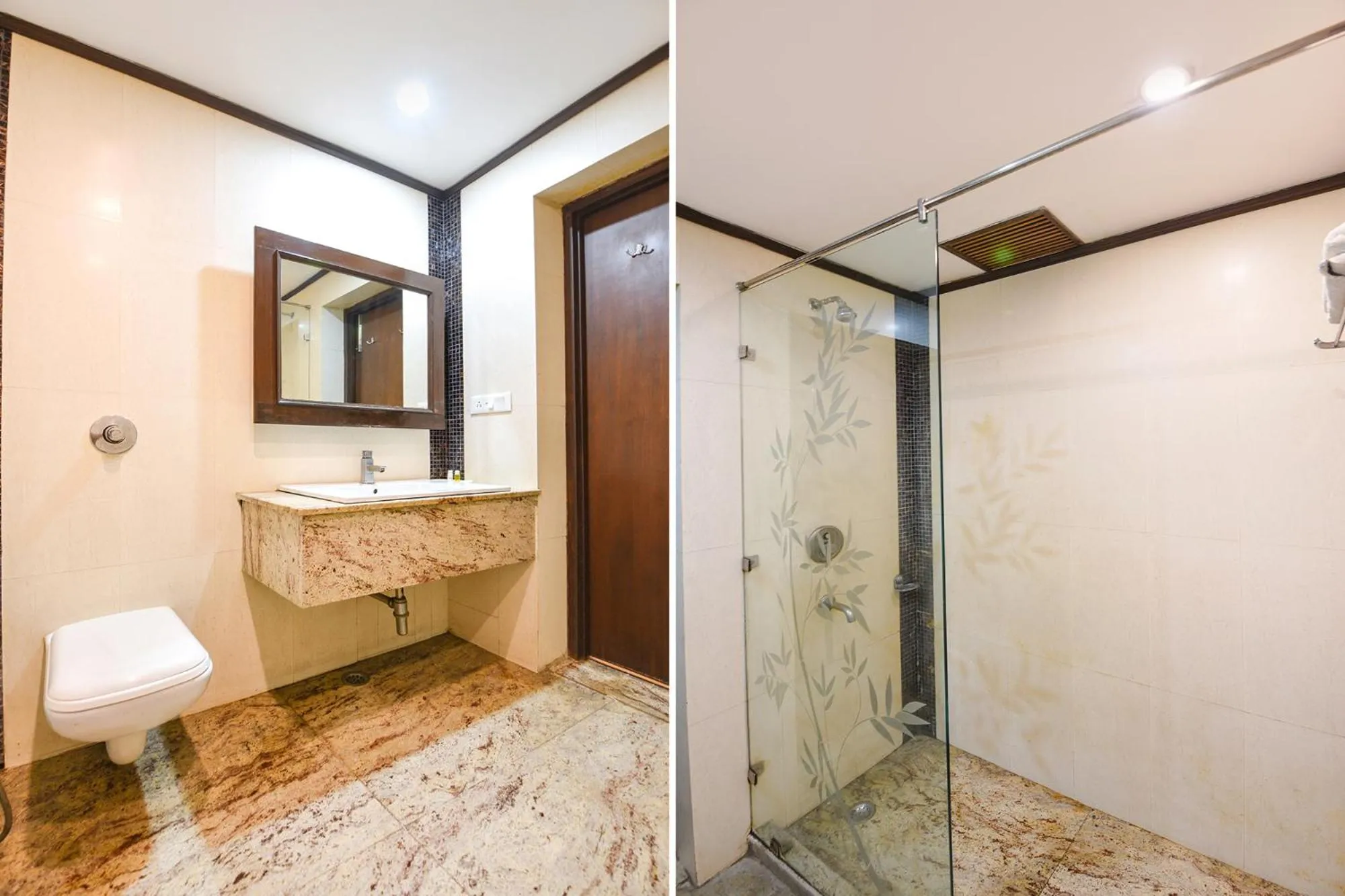 Bathroom in FabHotel Siris 18 - Aravali Biodiversity Park
