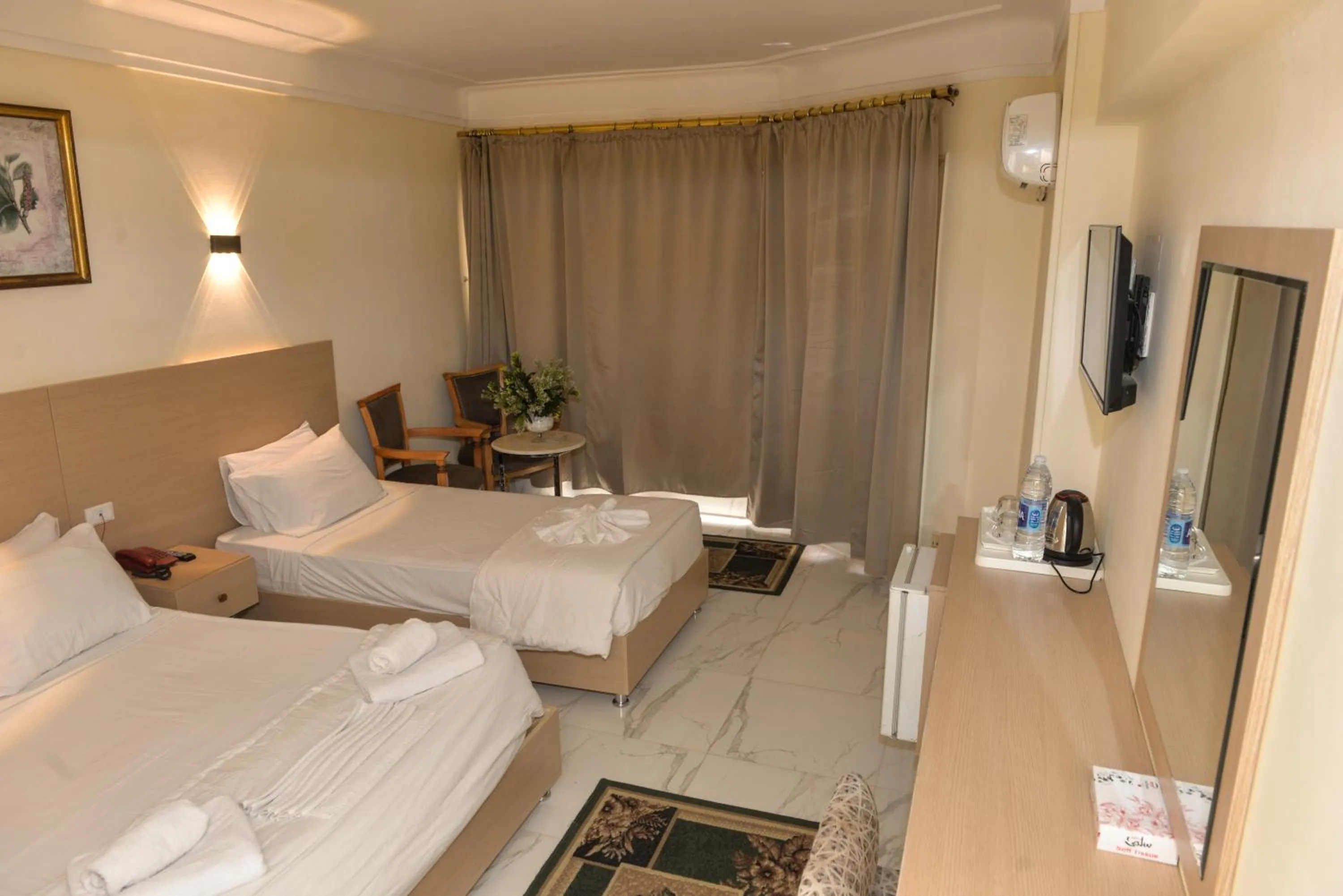 Bed in Regency Hotel Alexandria