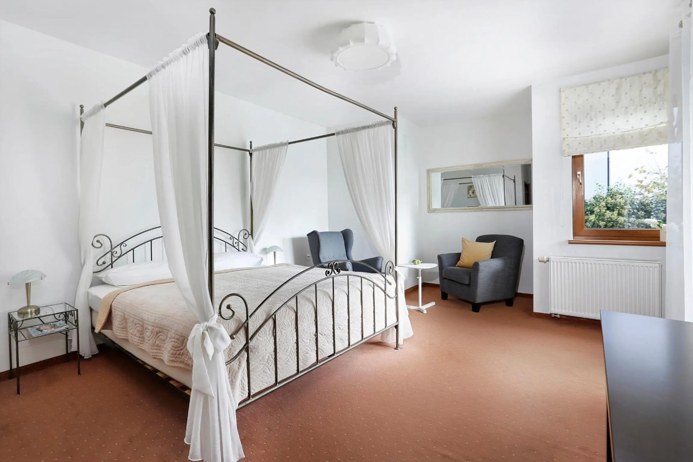 Balcony/Terrace, Bed in Villa Gdynia