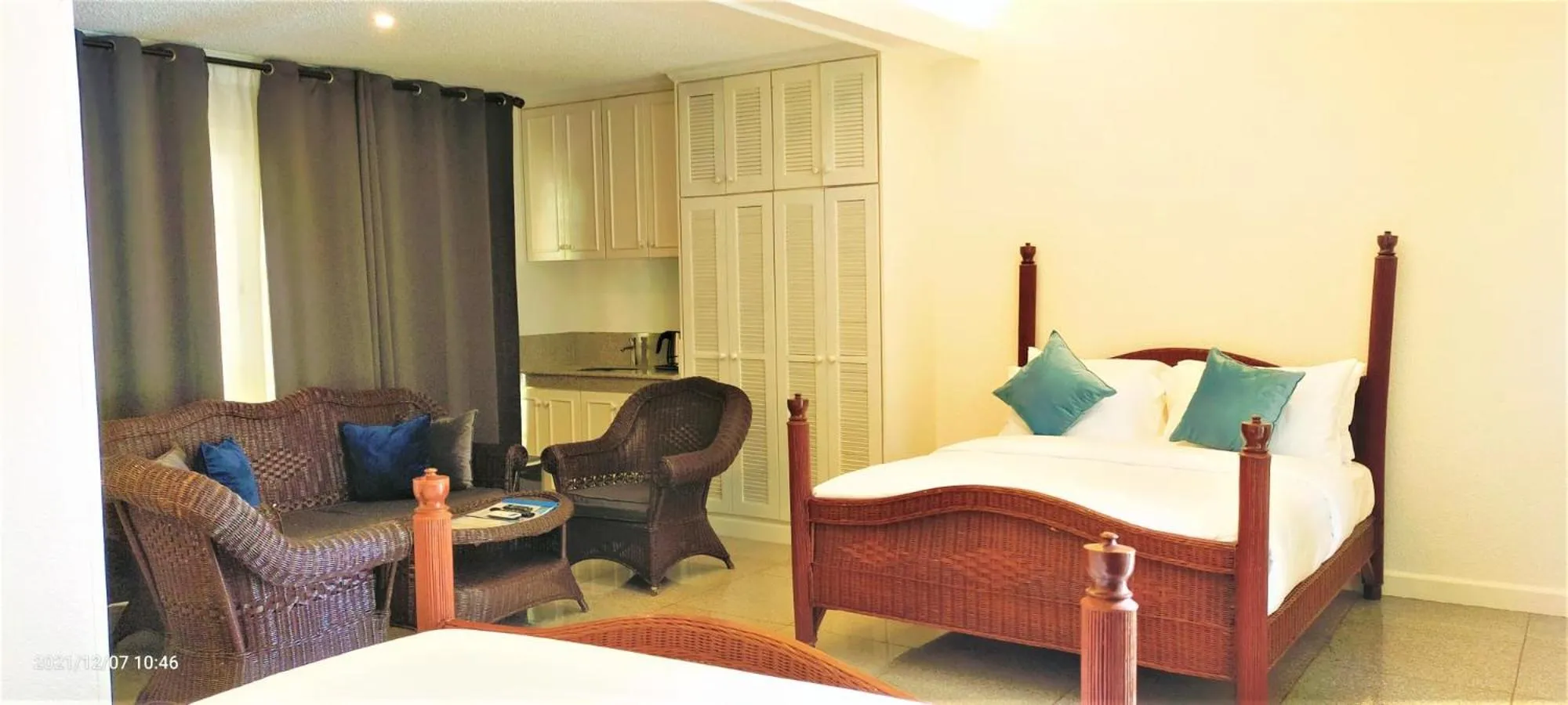 Photo of the whole room, Bed in Chateau Bleu Resort